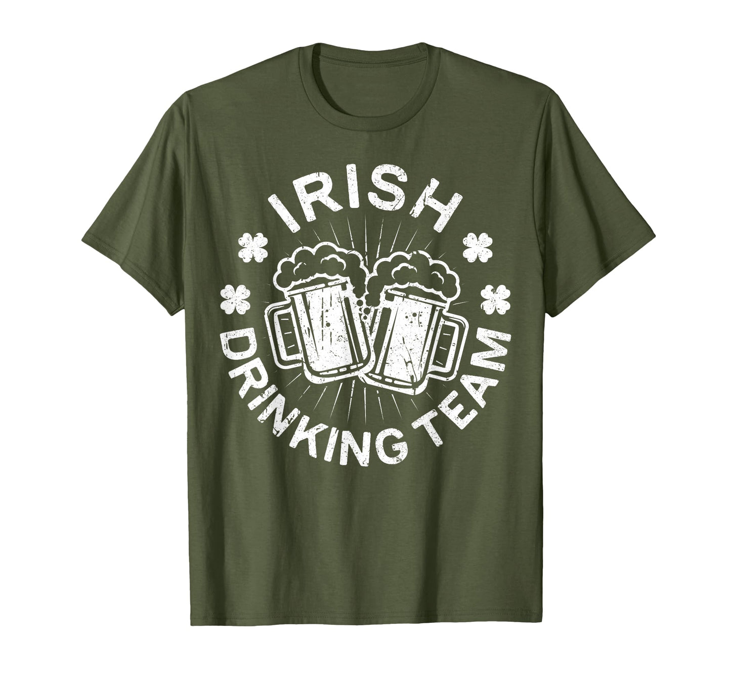 Irish Drinking Team Funny St Patricks Day T-Shirt - Minimalist Print Unisex - T-Shirt, Sweatshirt, Hoodie