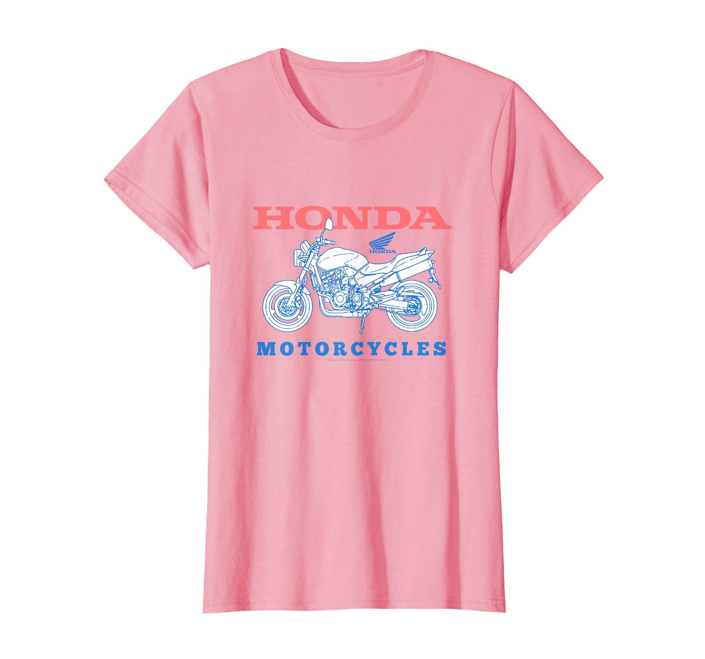 Honda Powersports Red White Blue T-Shirt - Fun Novelty Design Men Women - T-Shirt, Sweatshirt, Hoodie