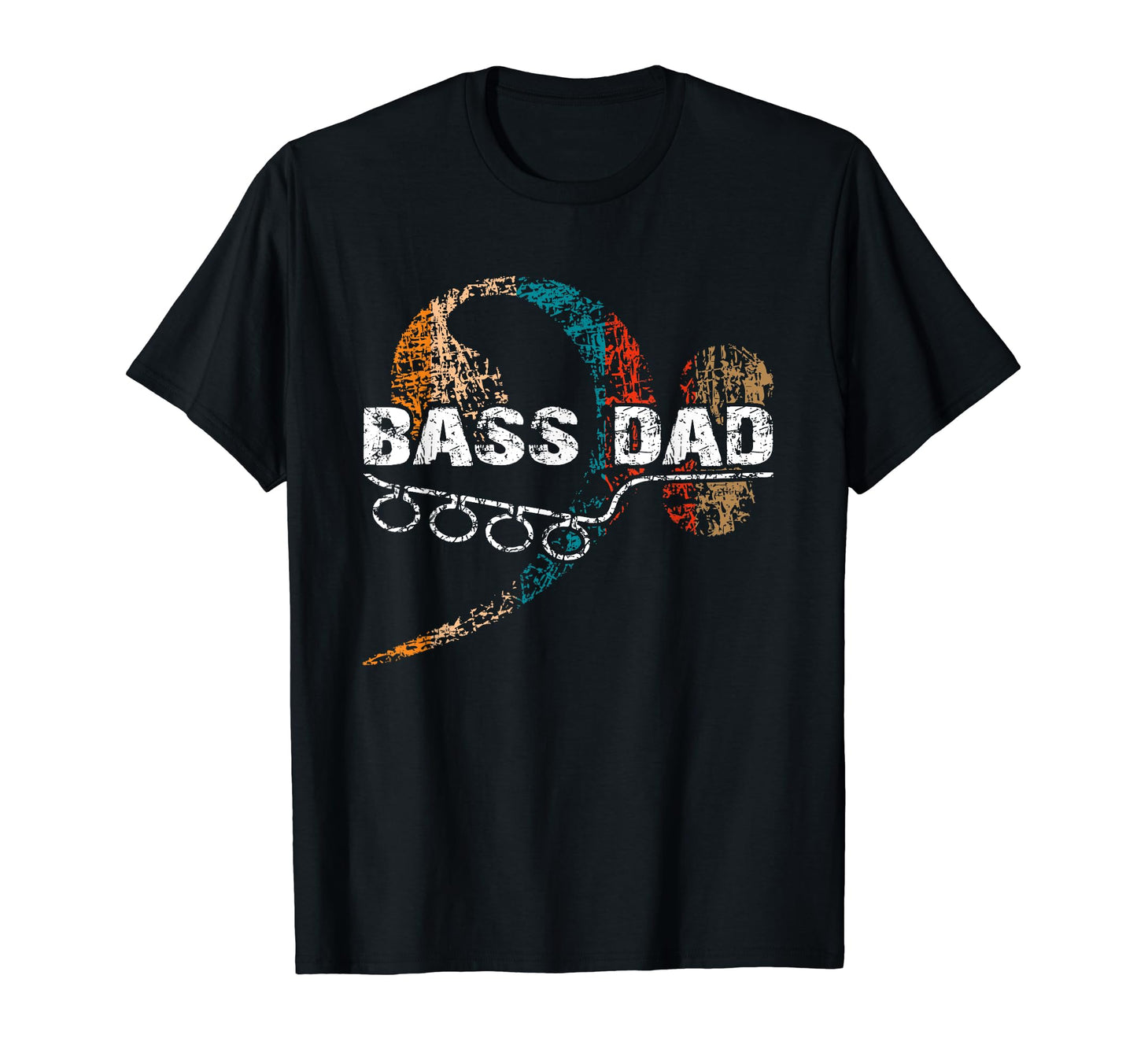 Bassdad Dad Plays Bass Bass Guitar T-Shirt - Unique Graphic Men Women - T-Shirt, Sweatshirt, Hoodie