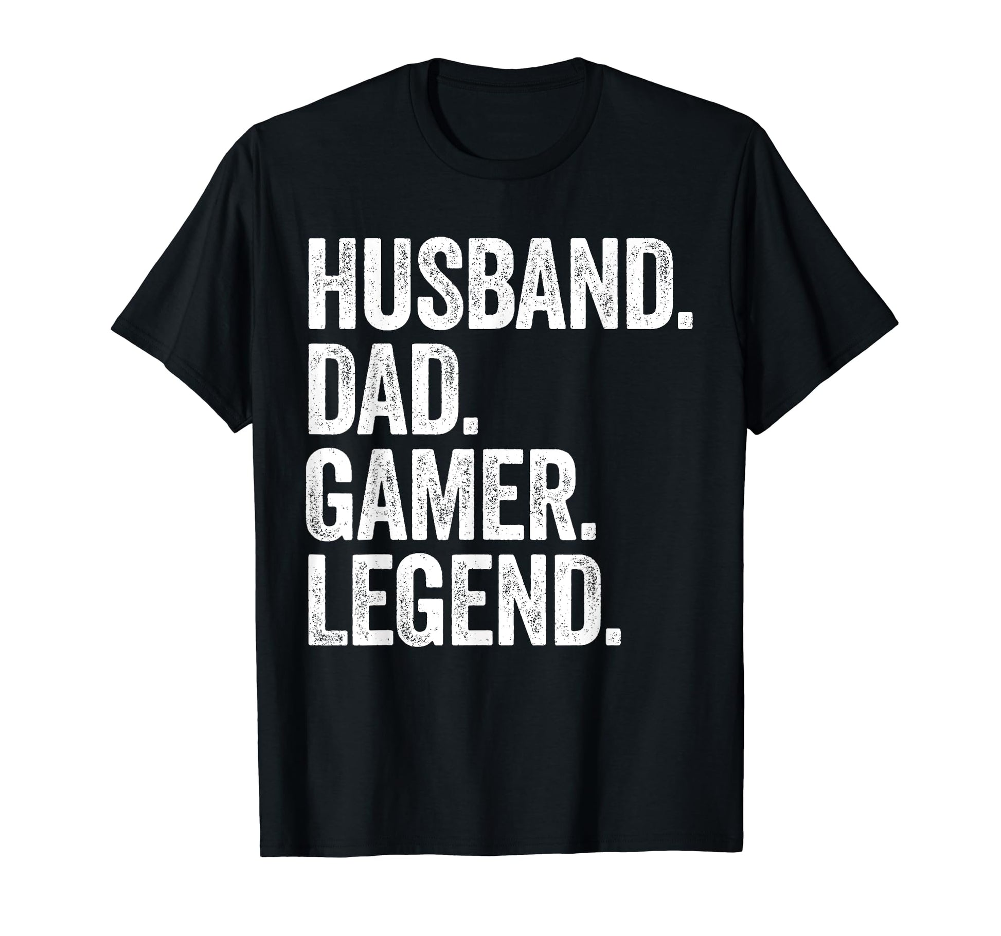 Husband Dad Gamer Funny Gaming Video T-Shirt - Minimalist Print for Adults - T-Shirt, Sweatshirt, Hoodie