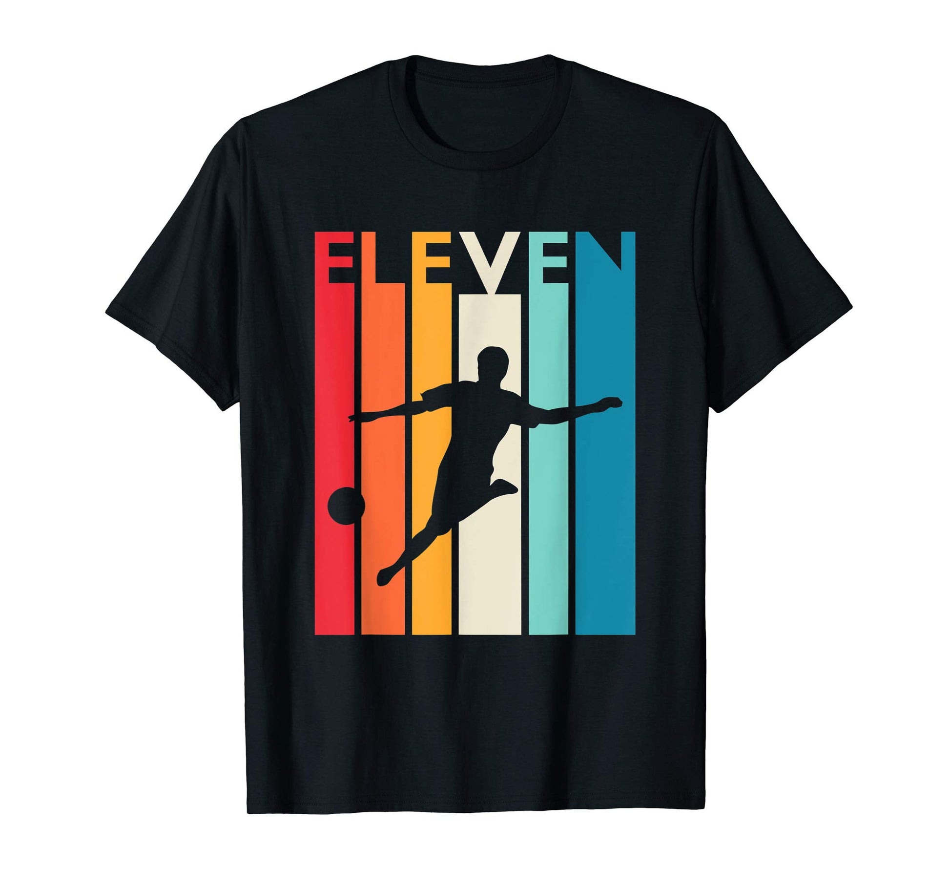 11Th Birthday Gift Eleven Soccer 11 Year T-Shirt - Unique Graphic Unisex - T-Shirt, Sweatshirt, Hoodie