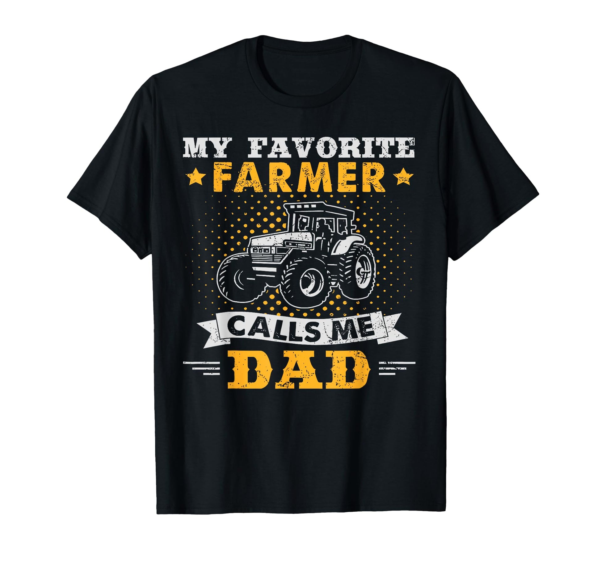 My Favorite Farmer Calls Me Dad T-Shirt - Minimalist Print Men Women - T-Shirt, Sweatshirt, Hoodie