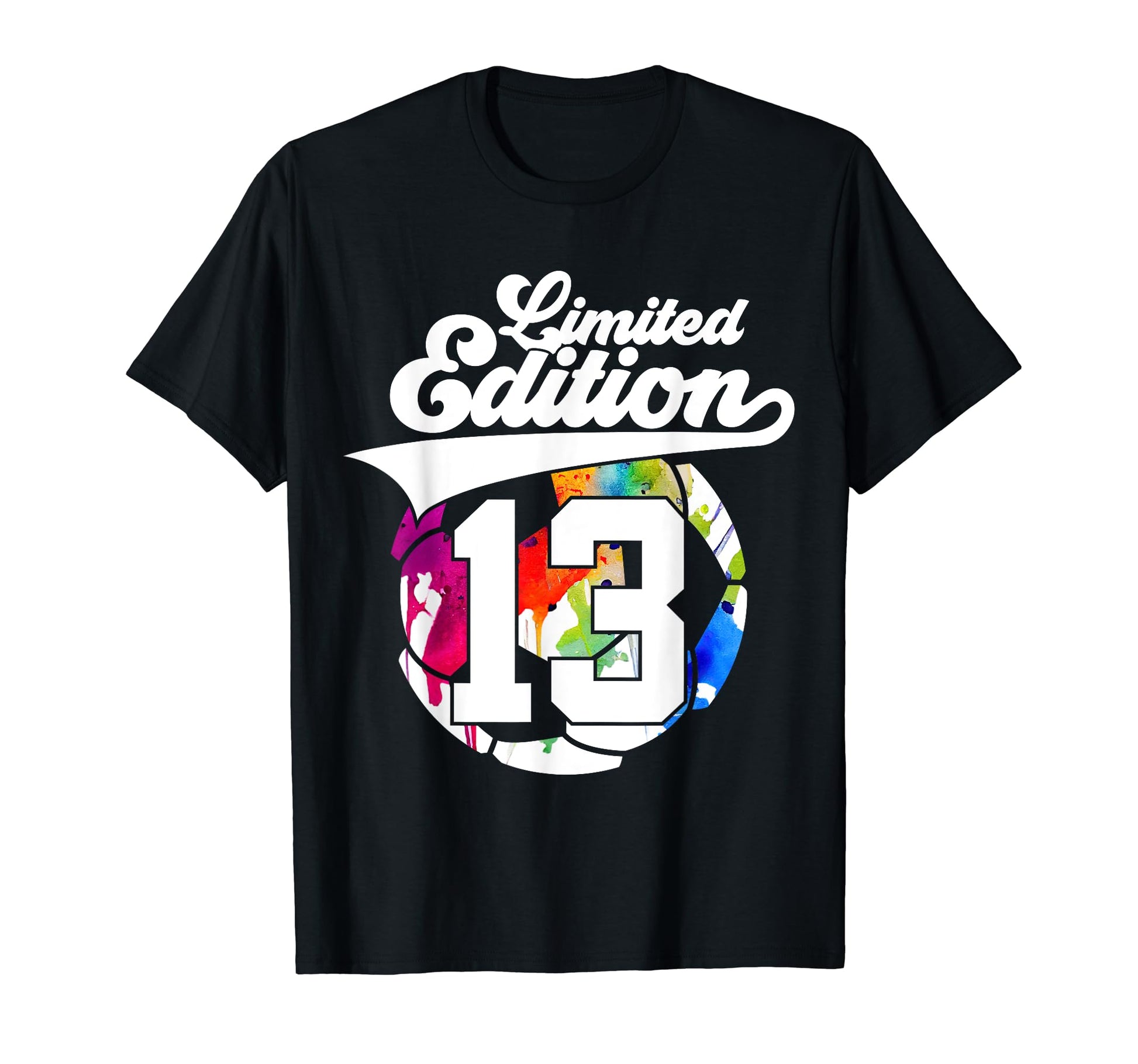 13 Years Soccer 13Th Birthday T-Shirt - Trendy Graphic Unisex - T-Shirt, Sweatshirt, Hoodie