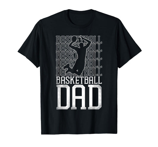 Basketball Bball Dad Family Matching T-Shirt - Unique Graphic for Adults - T-Shirt, Sweatshirt, Hoodie