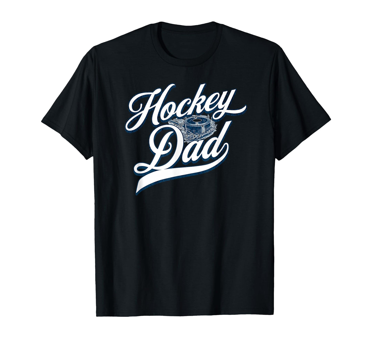 Hockey Dad American Ice Hockey Game Day T-Shirt - Graphic Print Men Women - T-Shirt, Sweatshirt, Hoodie