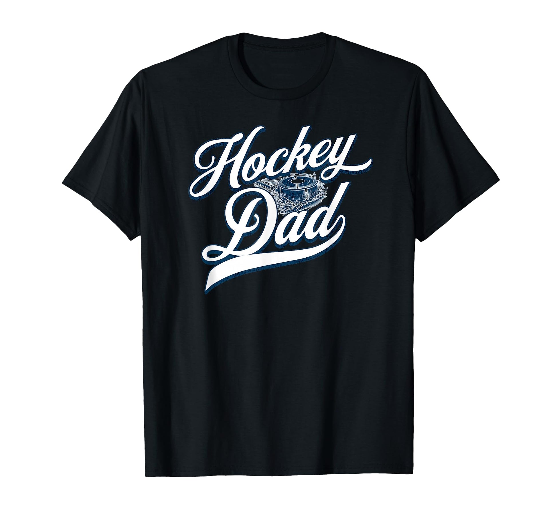 Hockey Dad American Ice Hockey Game Day T-Shirt - Graphic Print Men Women - T-Shirt, Sweatshirt, Hoodie