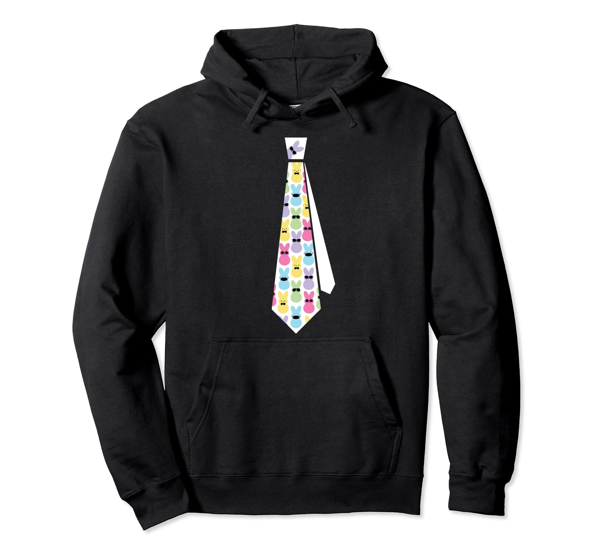Funny Easter Bunny Ties Son Dad Hoodie - Aesthetic Graphic Men Women - T-Shirt, Sweatshirt, Hoodie