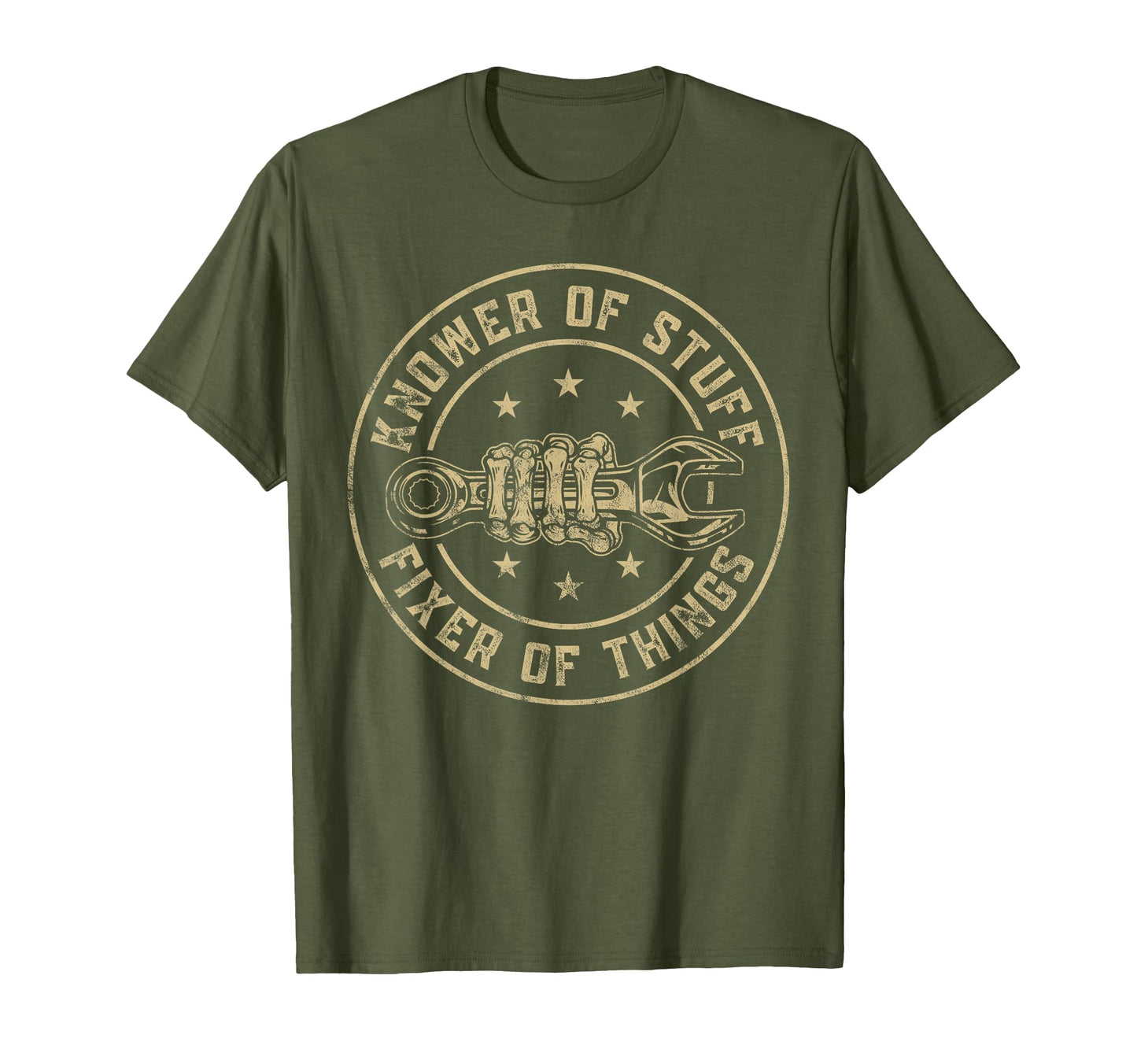 Knower Stuff Fixer Things Funny T-Shirt - Graphic Print for Adults - T-Shirt, Sweatshirt, Hoodie