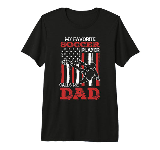 Awesome Fathers Day Soccer Dad Gift From T-Shirt - Minimalist Print Unisex - T-Shirt, Sweatshirt, Hoodie