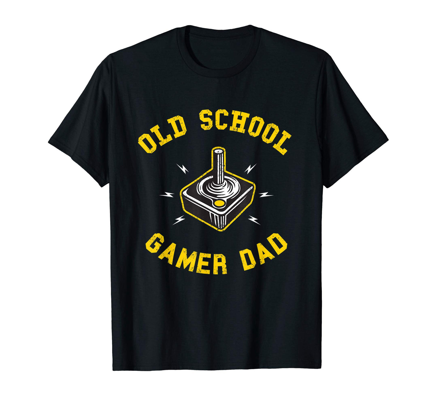 Mens Old School Gamer Dad Gaming T-Shirt - Unique Graphic Unisex - T-Shirt, Sweatshirt, Hoodie