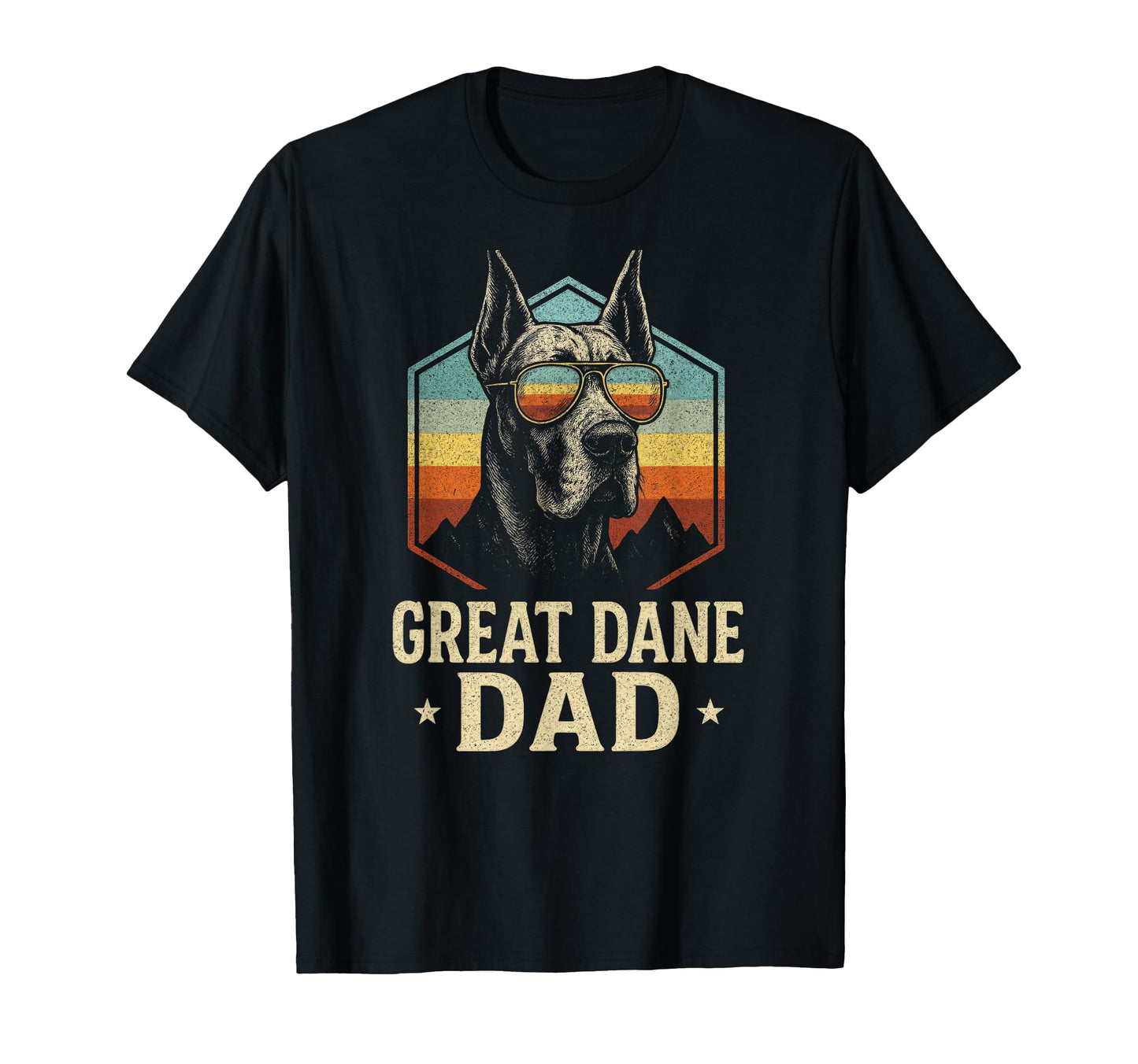 Great Dane Dad T-Shirt - Casual Everyday Wear Men Women - T-Shirt, Sweatshirt, Hoodie
