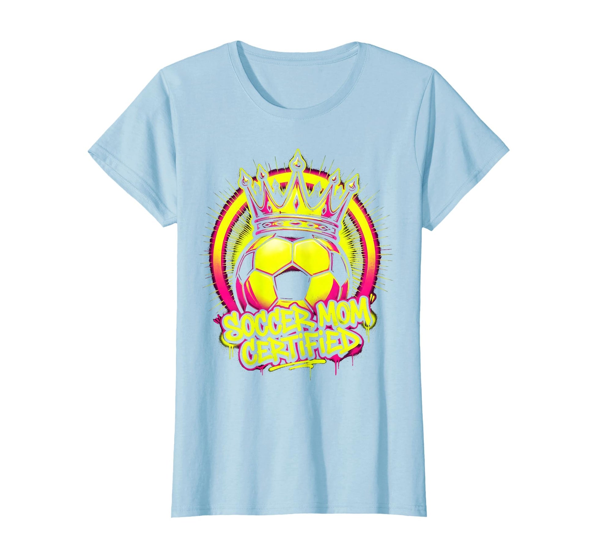 Soccer Mom Certified Mom Year T-Shirt - Novelty Apparel for Adults - T-Shirt, Sweatshirt, Hoodie