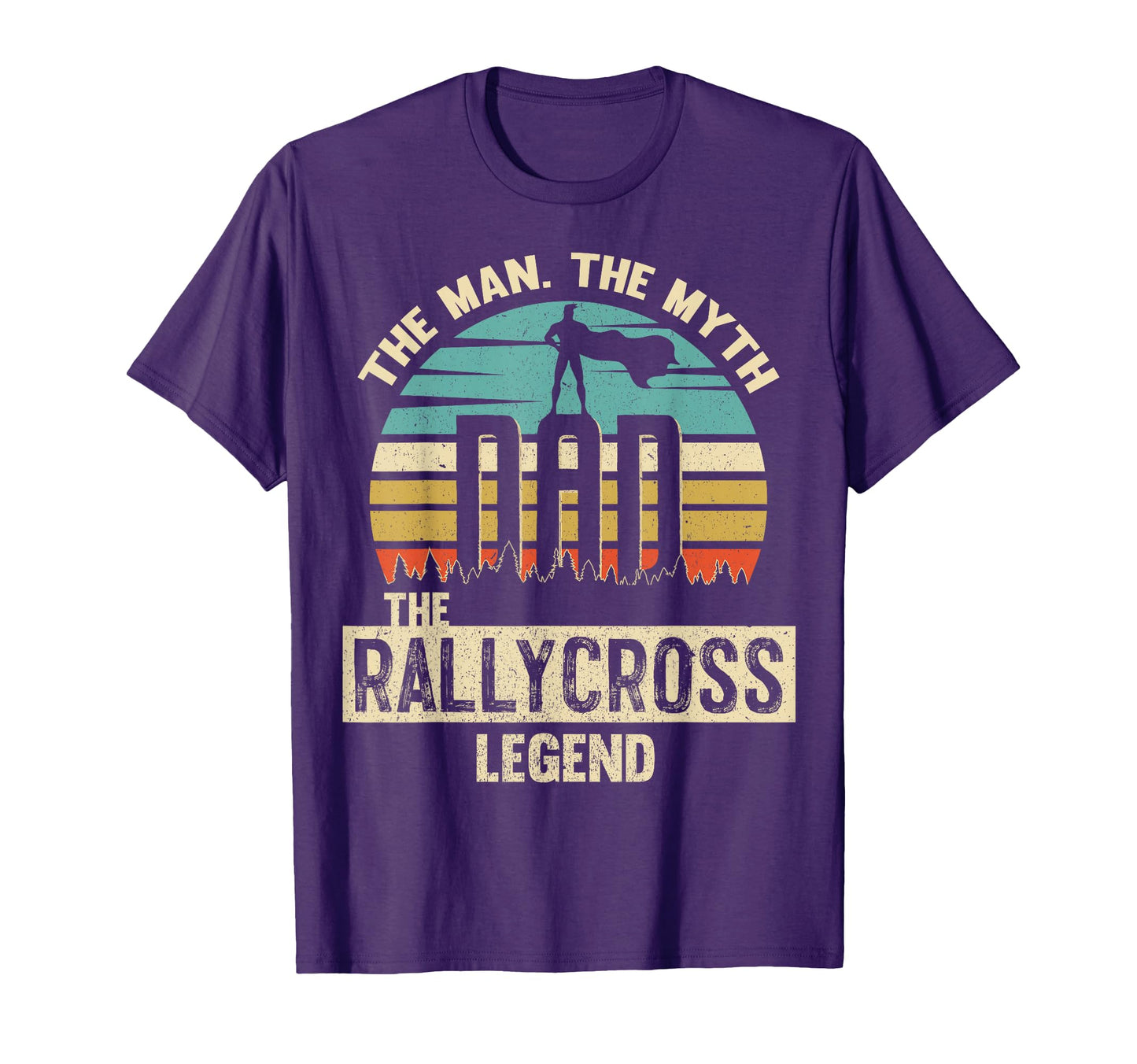 Myth Legend Dad Rallycross T-Shirt - Trendy Graphic for Adults - T-Shirt, Sweatshirt, Hoodie