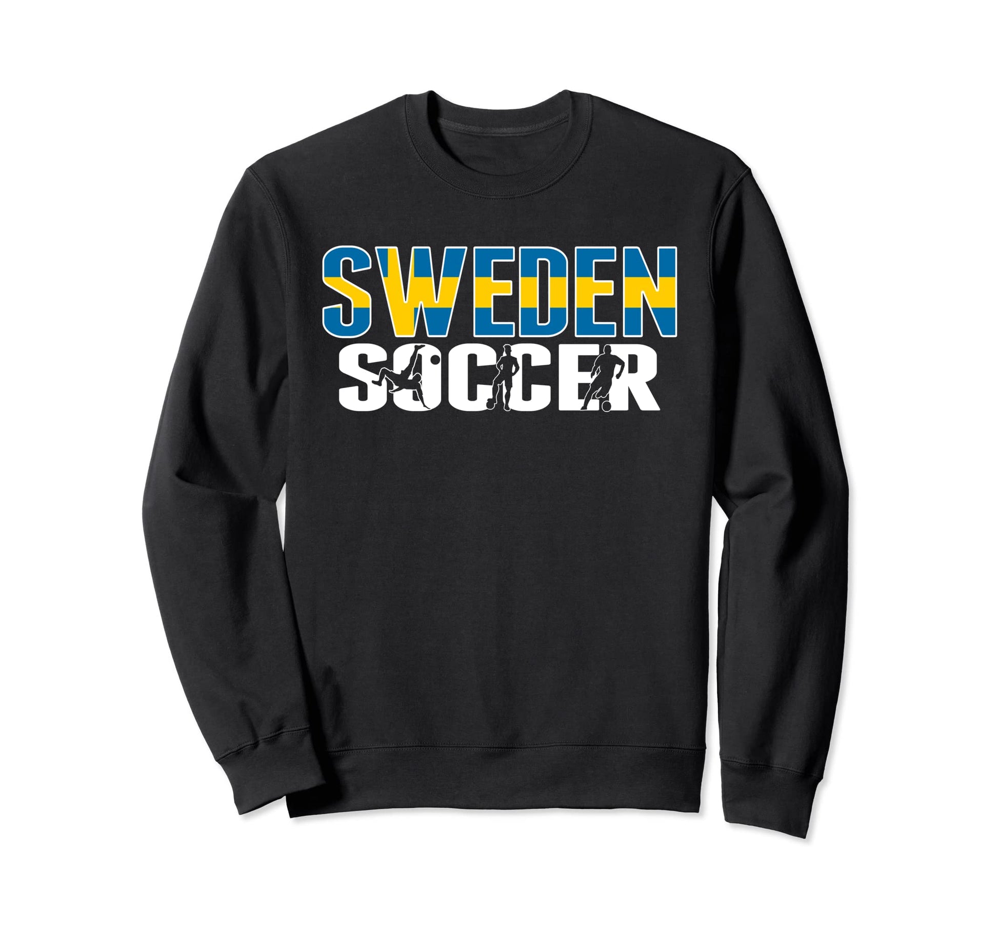 Sweden Soccer Fans Jersey Proud Sweatshirt - Custom Art Print Men Women - T-Shirt, Sweatshirt, Hoodie
