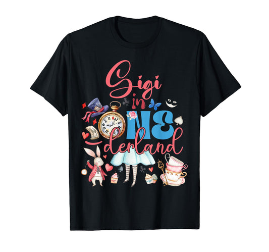 Alice Gigi Onederland Birthday Family T-Shirt - Streetwear Style Men Women - T-Shirt, Sweatshirt, Hoodie