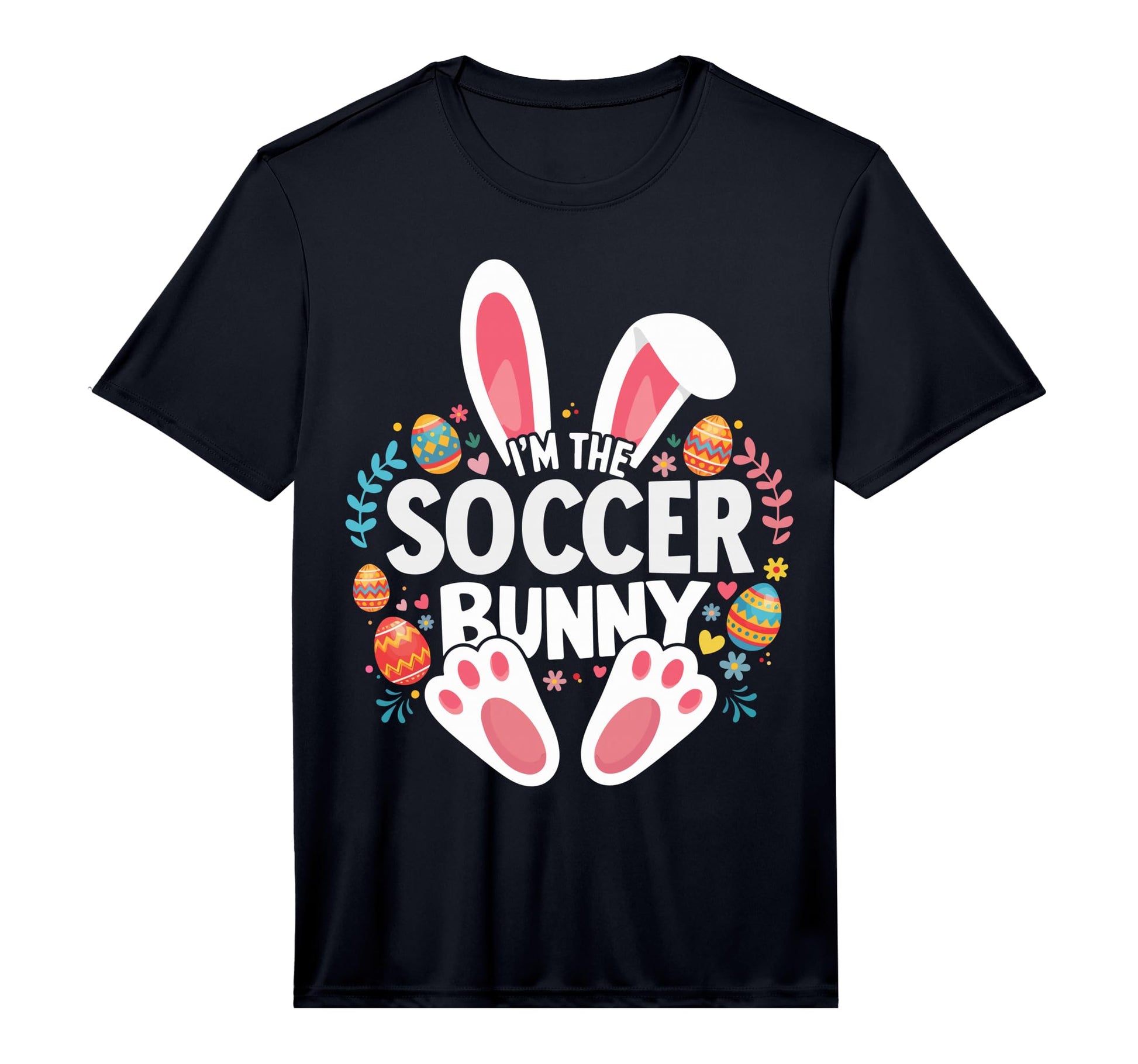 Mens Im Soccer Bunny Matching Easter T-Shirt - Custom Art Print for Adults - T-Shirt, Sweatshirt, Hoodie