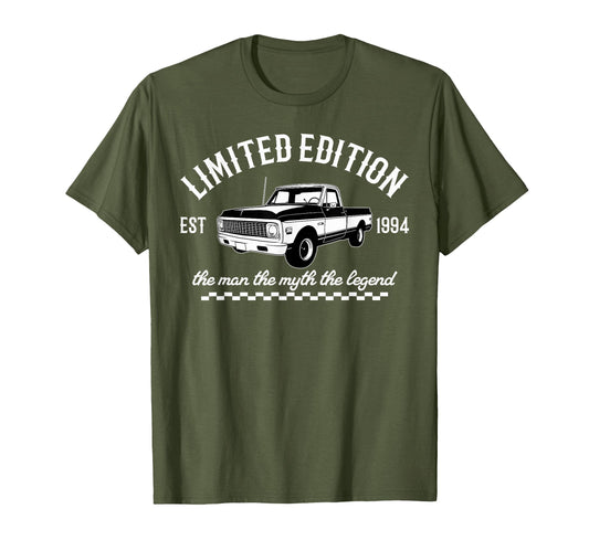 1994 Dad Birthday Legend Pickup T-Shirt - Fun Novelty Design Men Women - T-Shirt, Sweatshirt, Hoodie