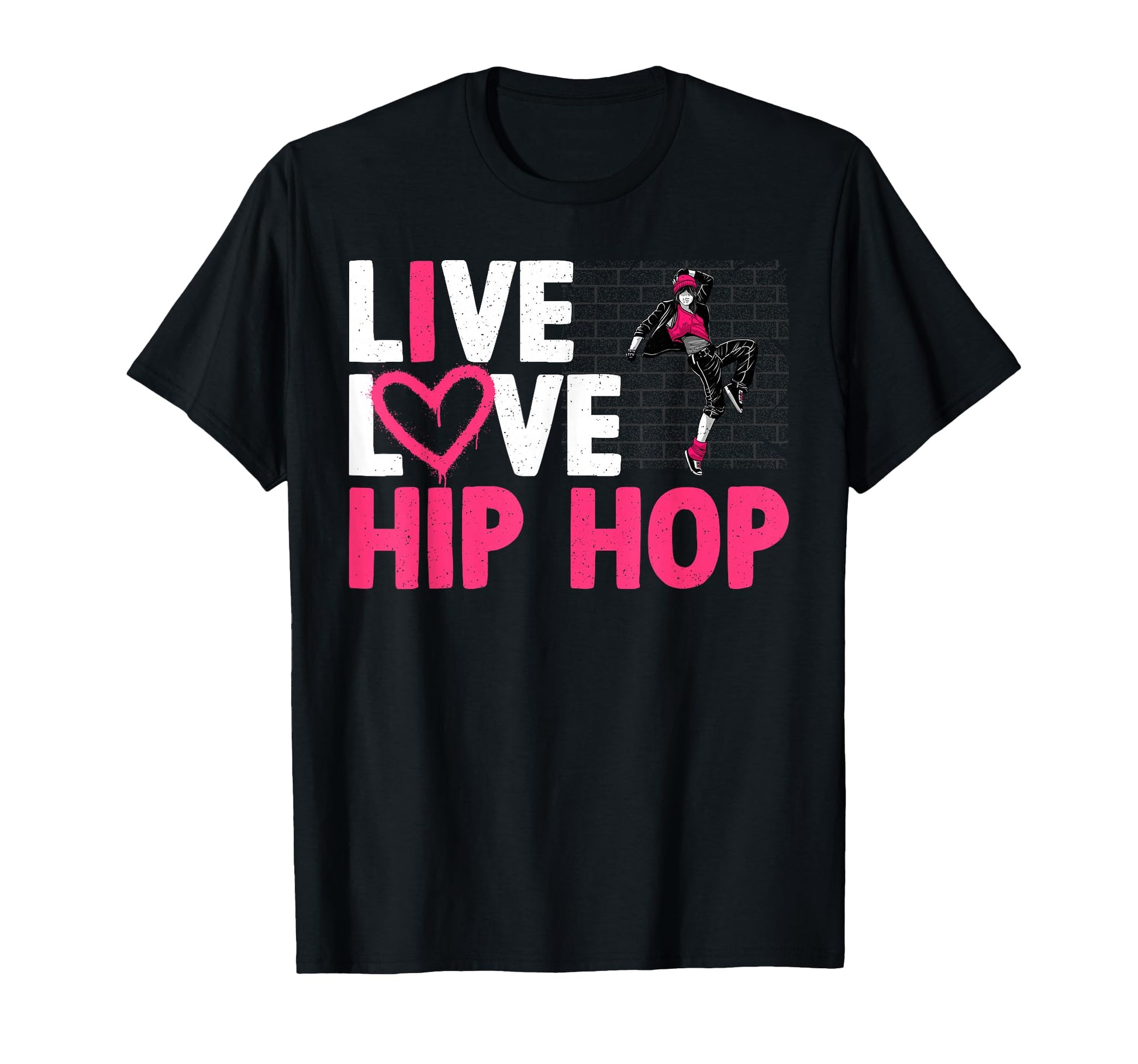 Hip Hop Dancer Hip Hop Lovers T-Shirt - Fun Novelty Design for Adults - T-Shirt, Sweatshirt, Hoodie