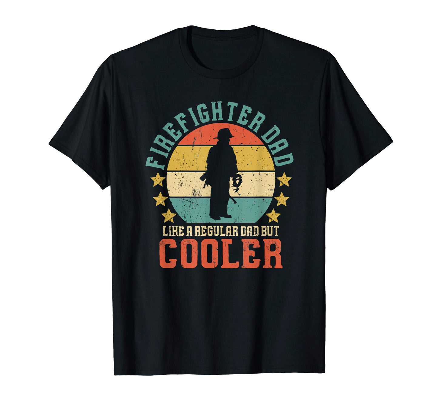 Mens Firefighter Dad Funny Lover T-Shirt - Novelty Apparel for Adults - T-Shirt, Sweatshirt, Hoodie
