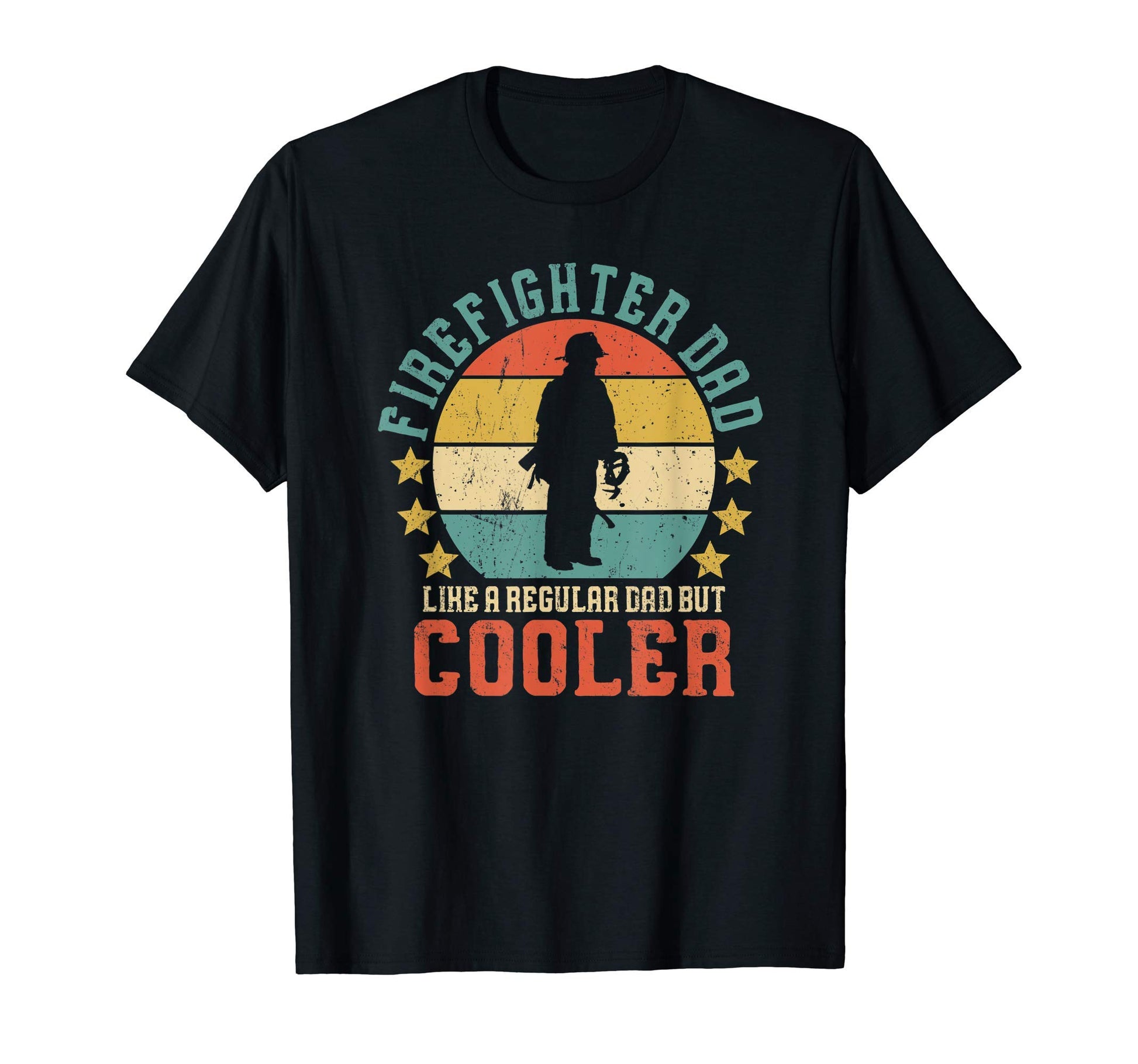 Mens Firefighter Dad Funny Lover T-Shirt - Novelty Apparel for Adults - T-Shirt, Sweatshirt, Hoodie
