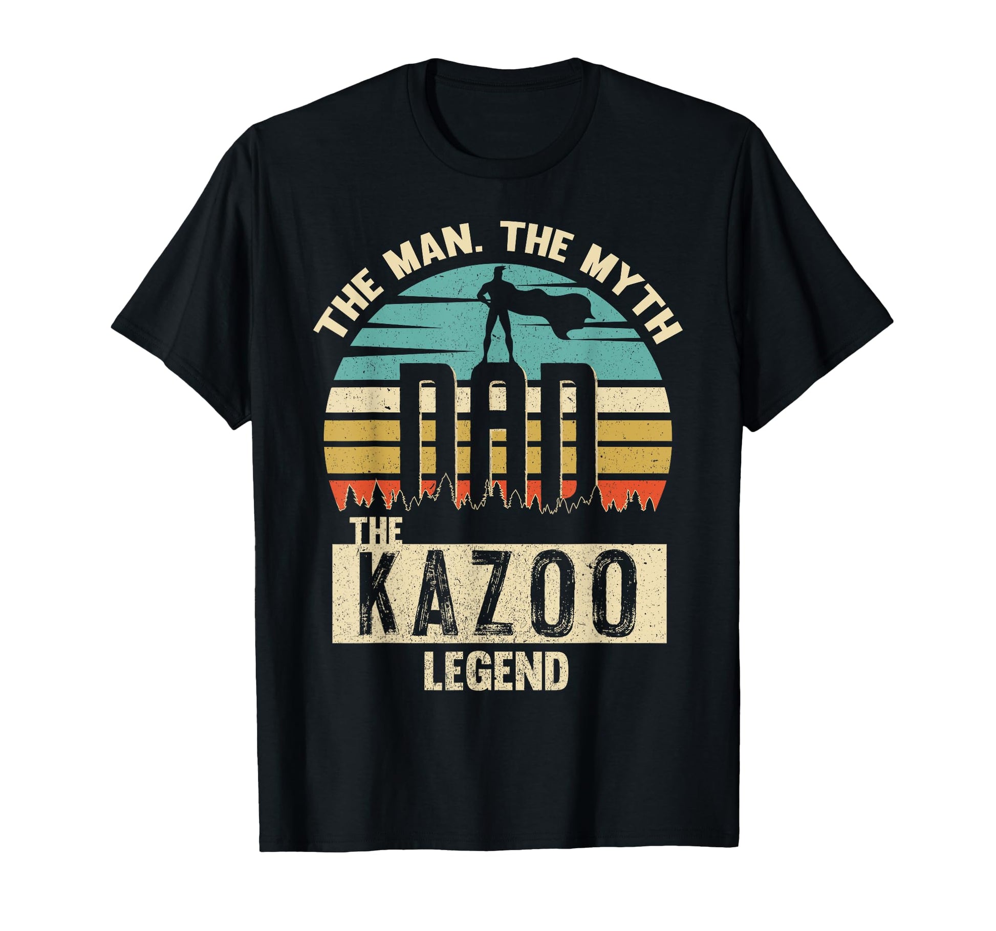 Myth Legend Dad Kazoo T-Shirt - Custom Art Print Men Women - T-Shirt, Sweatshirt, Hoodie