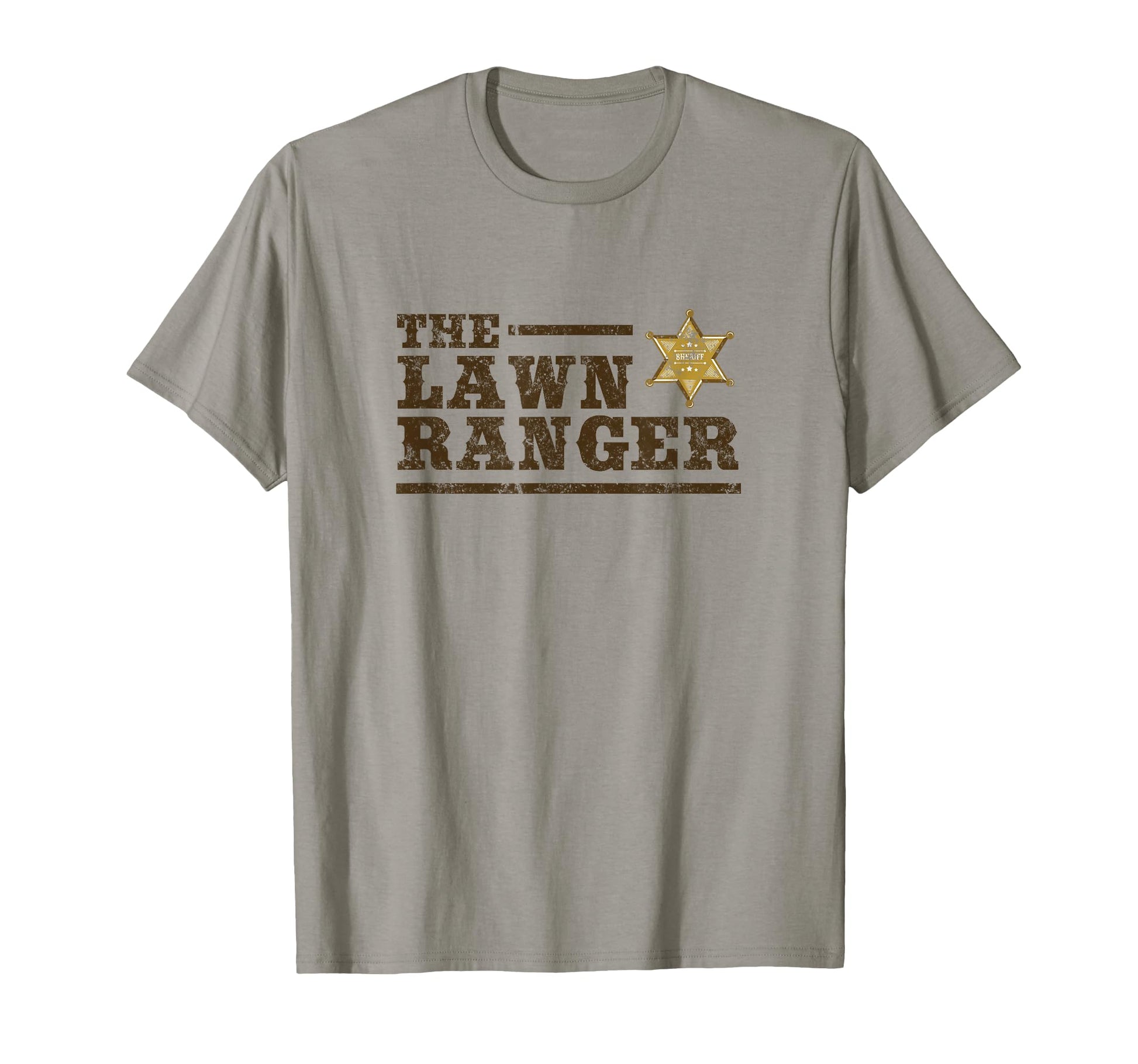 Lawn Ranger Grass Mower Mowing T-Shirt - Minimalist Print for Adults - T-Shirt, Sweatshirt, Hoodie