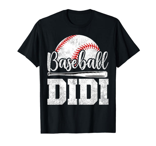 Baseball Didi Baseball Player Game T-Shirt - Minimalist Print Men Women - T-Shirt, Sweatshirt, Hoodie