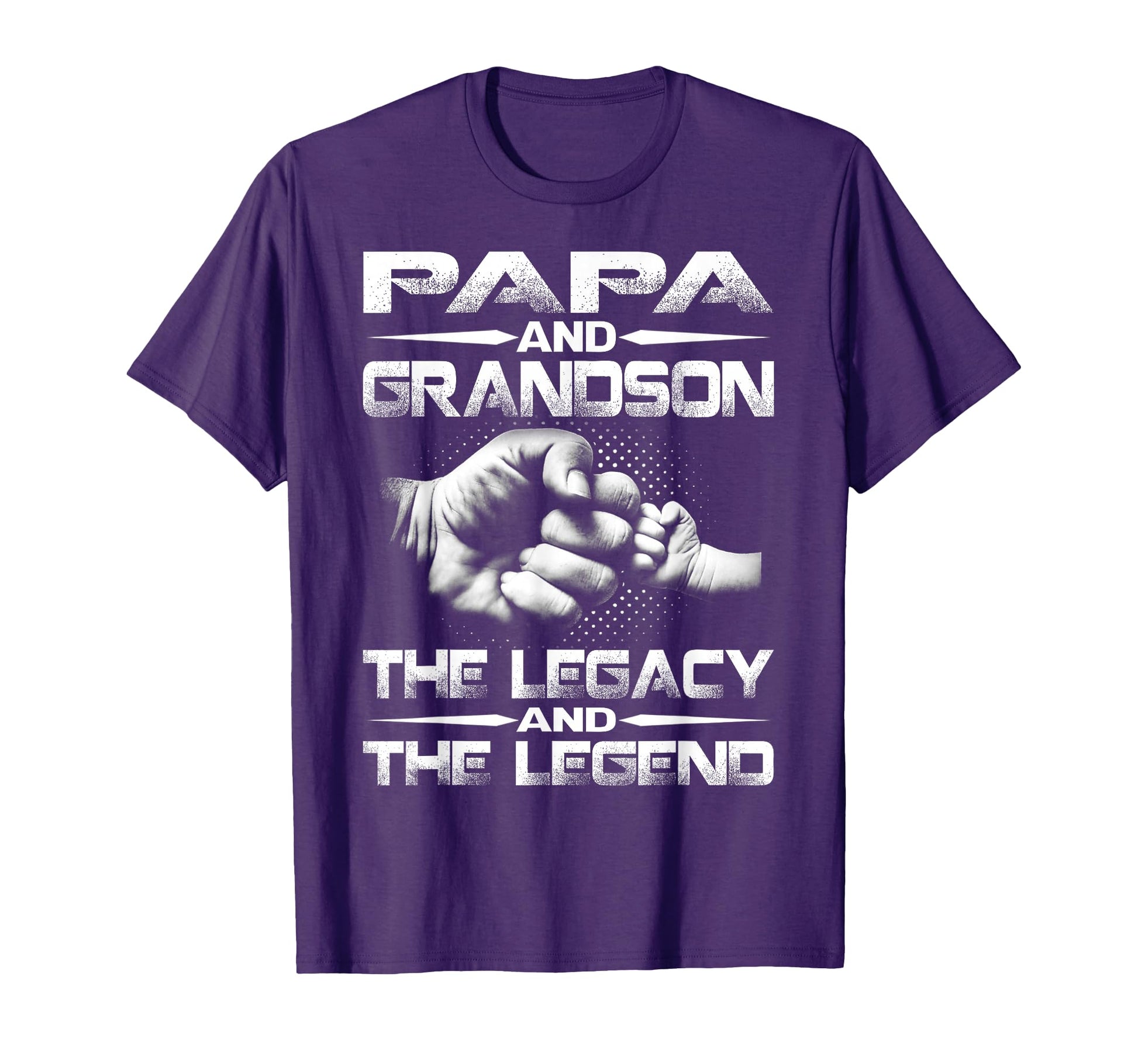 Papa And Grandson Legend And Legacy T-Shirt - Trendy Graphic for Adults - T-Shirt, Sweatshirt, Hoodie