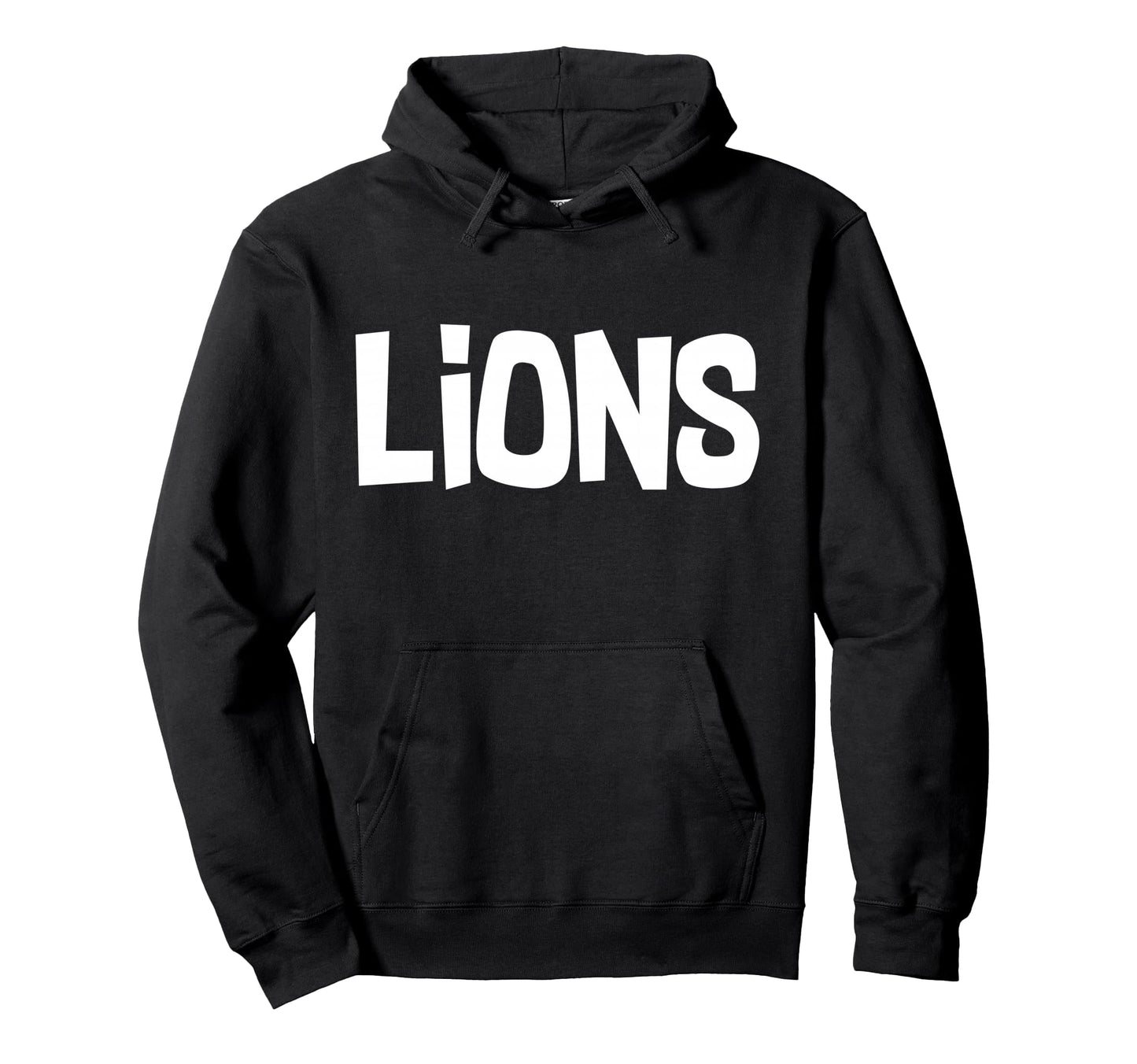 Lion Vibes Sports Junior High School Hoodie - Fun Novelty Design Unisex - T-Shirt, Sweatshirt, Hoodie