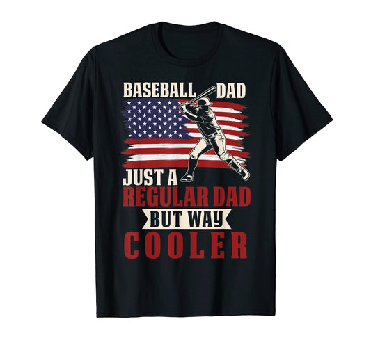 Baseball Dad Funny Baseball Father Sweatshirt - Graphic Print Unisex - T-Shirt, Sweatshirt, Hoodie