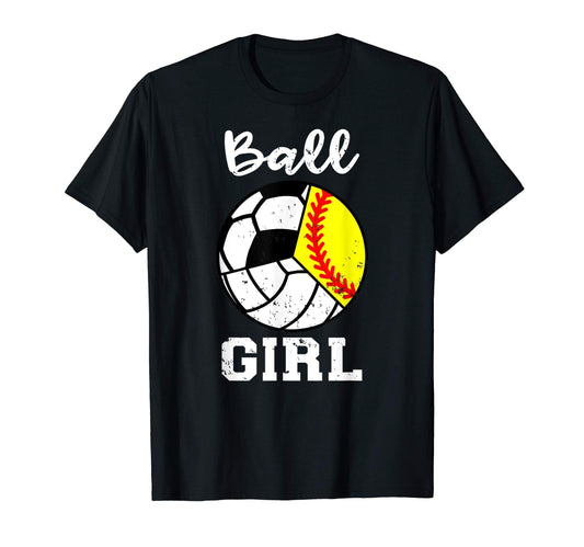 Ball Soccer Softball Volleyball Funny T-Shirt - Minimalist Print Unisex - T-Shirt, Sweatshirt, Hoodie