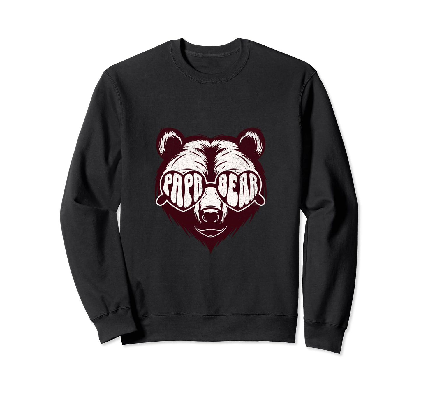 Papa Mama Bear Lover Grizzly Nature Sweatshirt - Trendy Graphic for Adults - T-Shirt, Sweatshirt, Hoodie