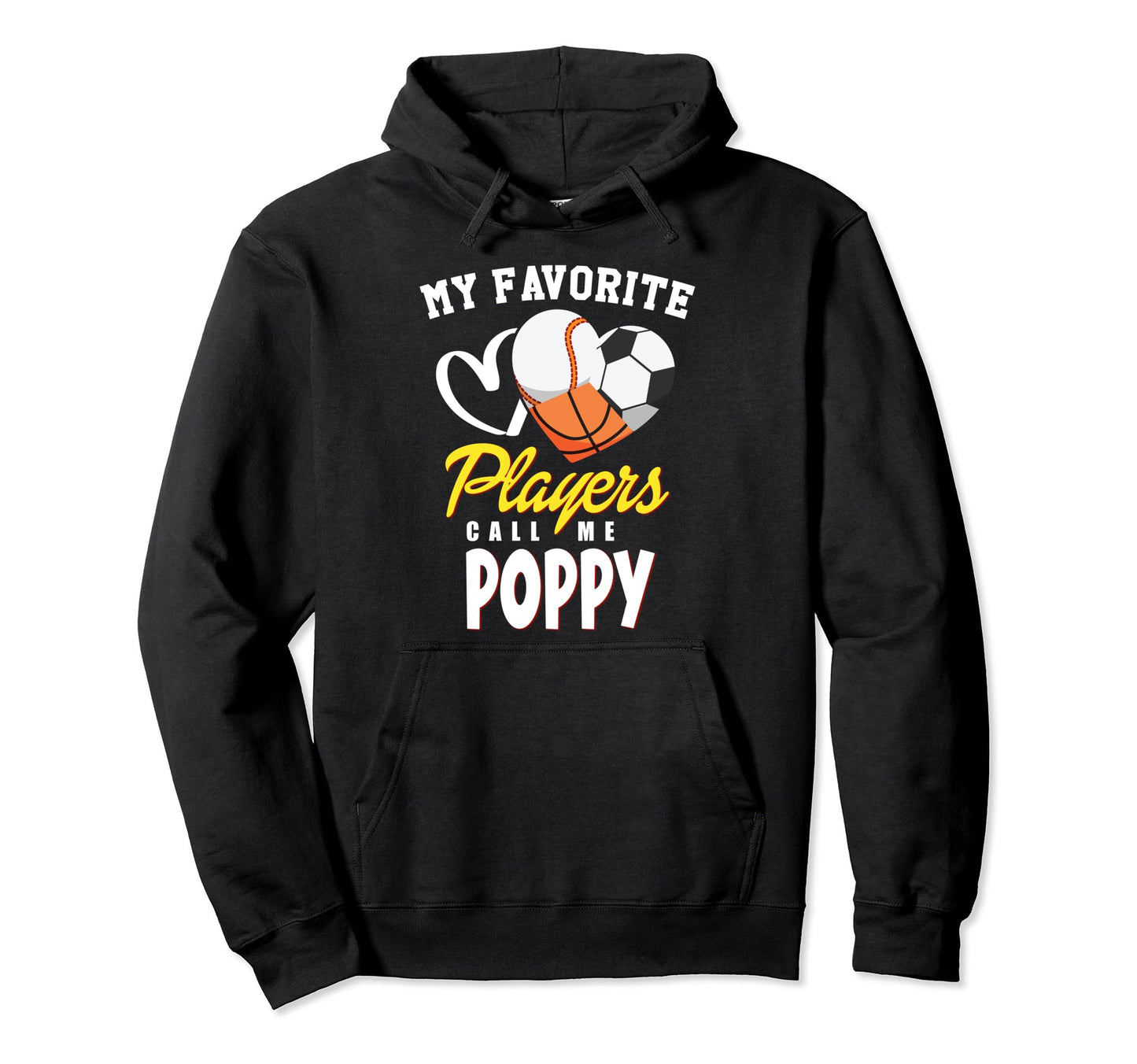 My Favorite Players Baseball Soccer Hoodie - Custom Art Print Unisex - T-Shirt, Sweatshirt, Hoodie