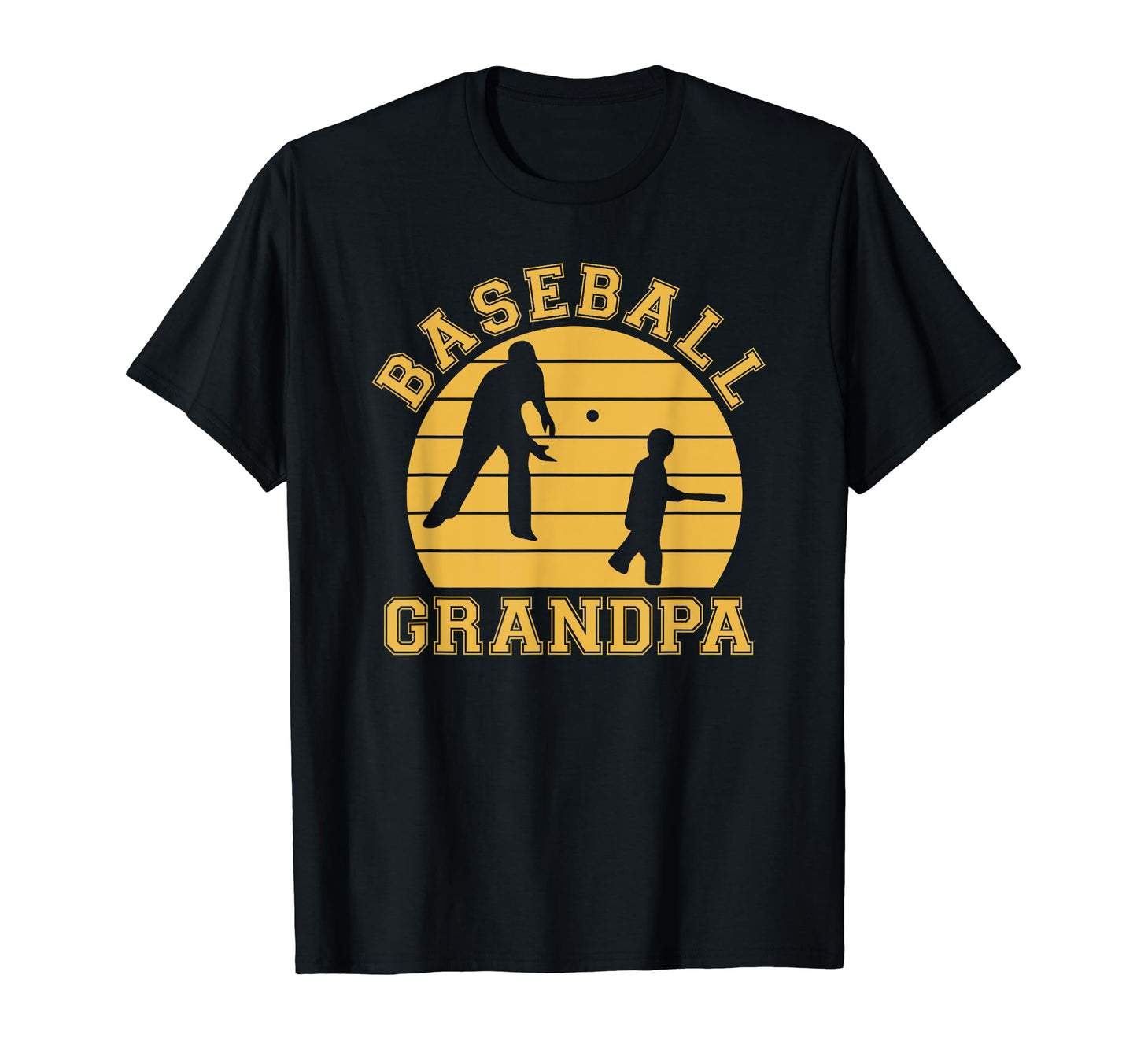 Baseball Grandpa Grandfather T-Shirt - Casual Everyday Wear Unisex - T-Shirt, Sweatshirt, Hoodie