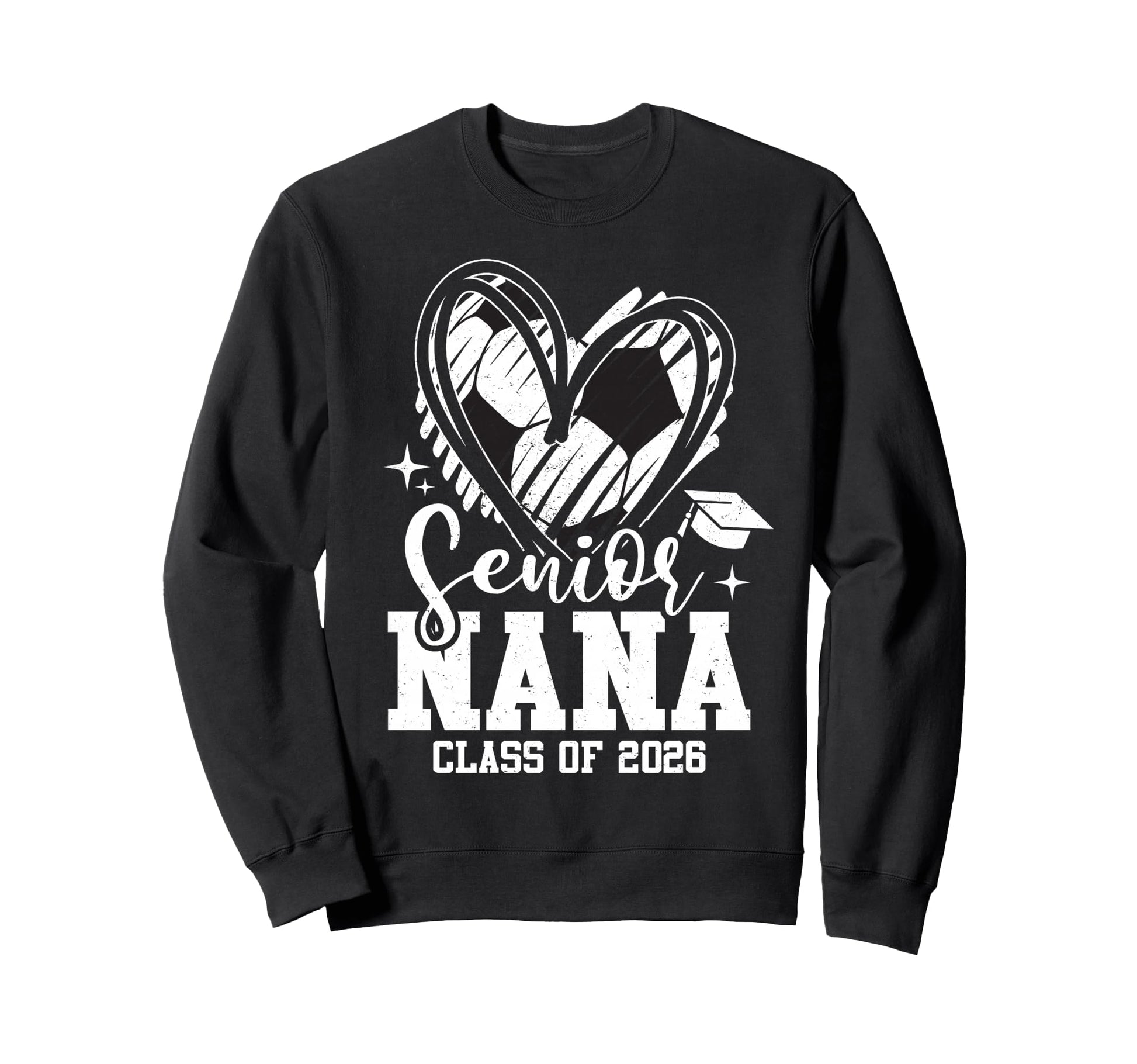 Senior Nana Class 2026 Soccer Sweatshirt - Aesthetic Graphic Unisex - T-Shirt, Sweatshirt, Hoodie