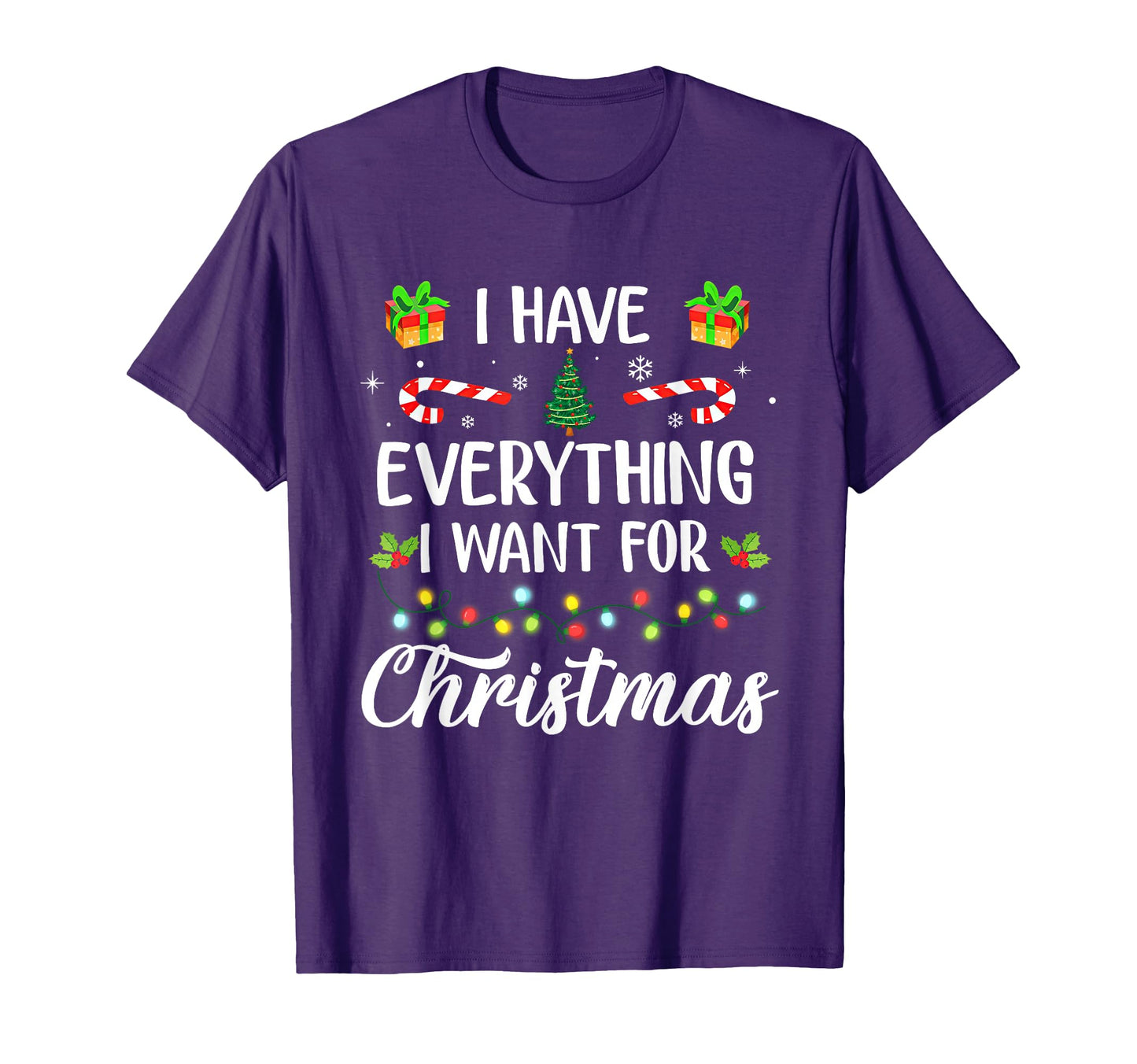 I Have Everything I Want Its Me Im T-Shirt - Graphic Print Unisex - T-Shirt, Sweatshirt, Hoodie