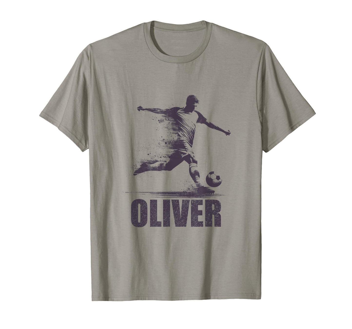 Oliver Soccer Personalized First Name T-Shirt - Unique Graphic Unisex - T-Shirt, Sweatshirt, Hoodie