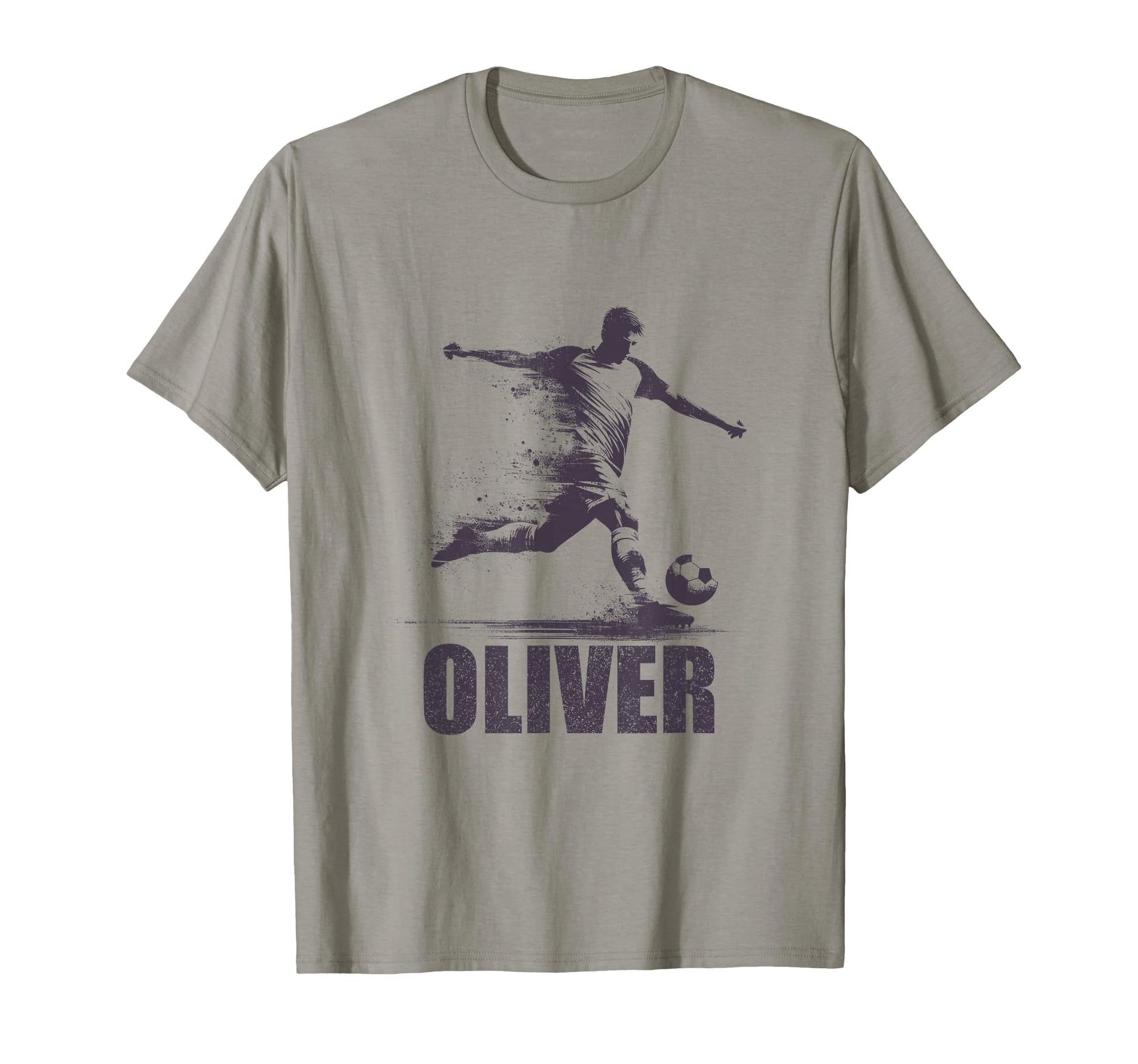 Oliver Soccer Personalized First Name T-Shirt - Unique Graphic Unisex - T-Shirt, Sweatshirt, Hoodie