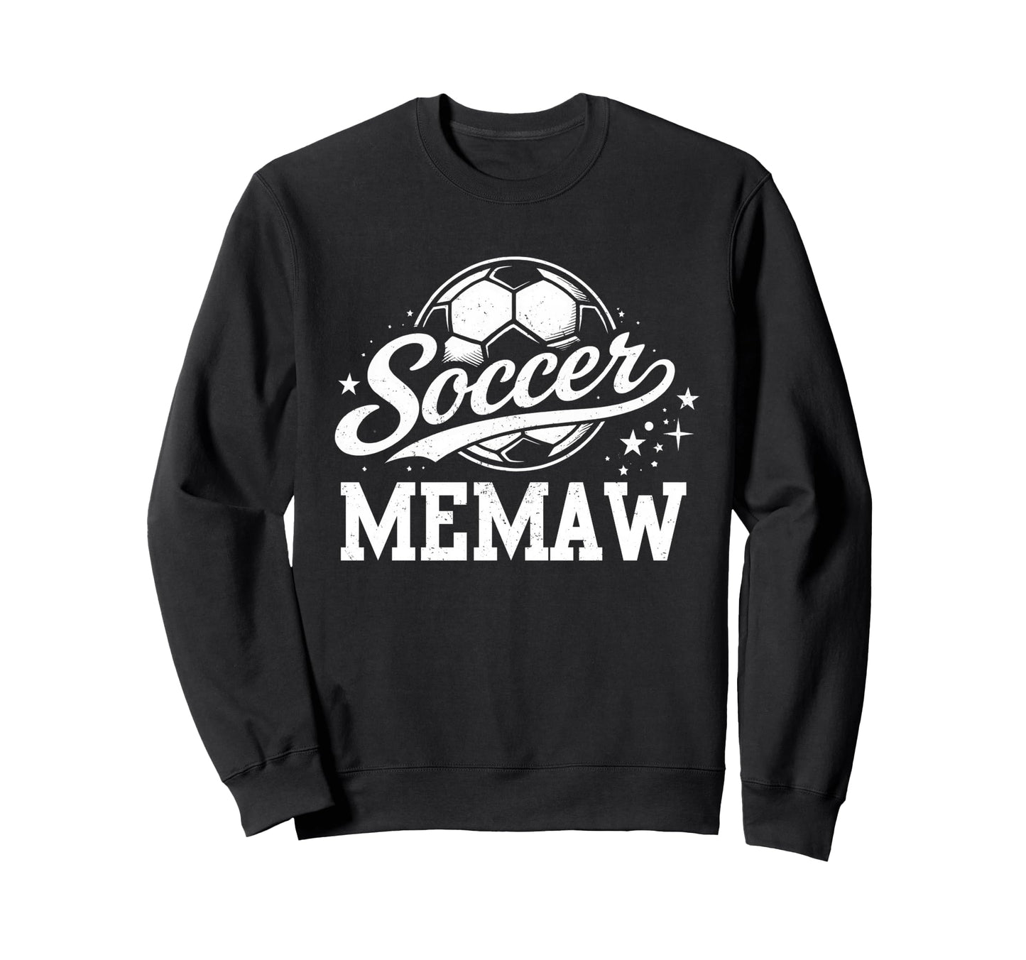 Soccer Memaw Family Matching Sweatshirt - Casual Everyday Wear Unisex - T-Shirt, Sweatshirt, Hoodie