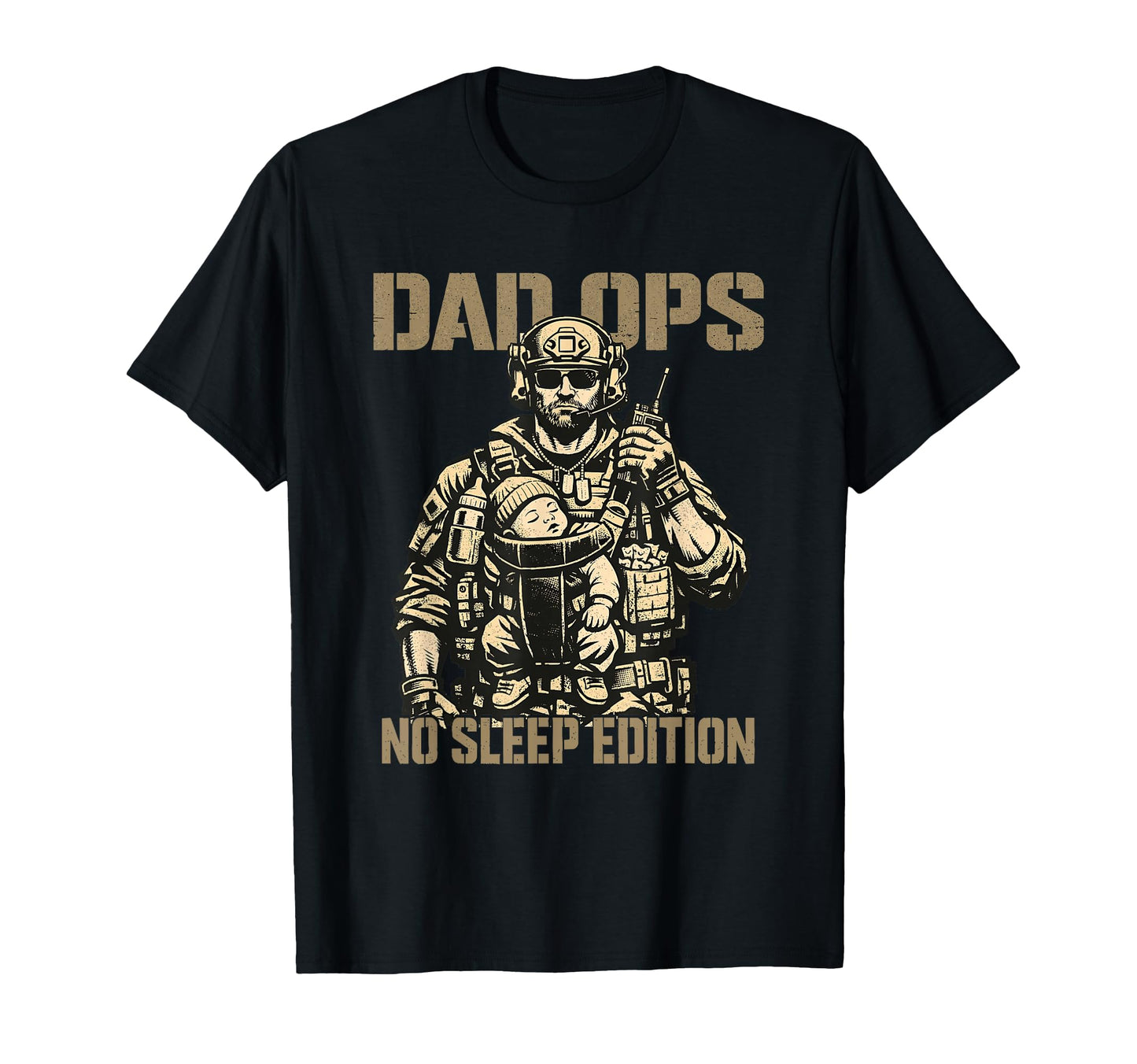 Military Dad To Be New Dad First Time T-Shirt - Fun Novelty Design Unisex - T-Shirt, Sweatshirt, Hoodie