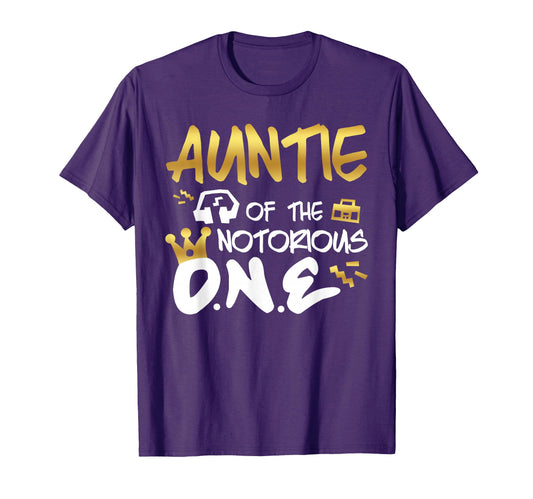 Auntie Notorious One Old School 1St T-Shirt - Custom Art Print for Adults - T-Shirt, Sweatshirt, Hoodie