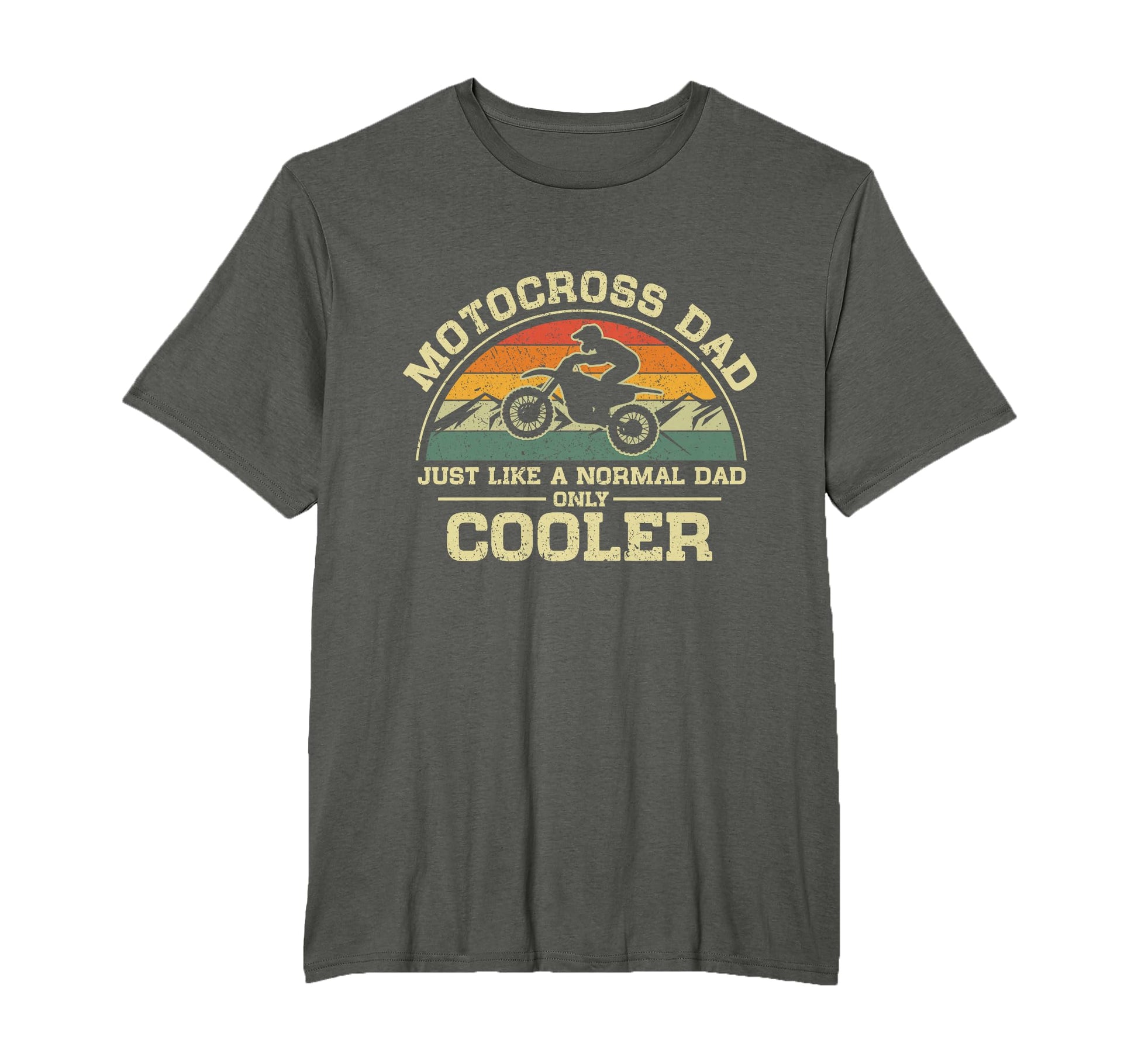 Motocross Dad Just Like Normal Dad T-Shirt - Custom Art Print Men Women - T-Shirt, Sweatshirt, Hoodie