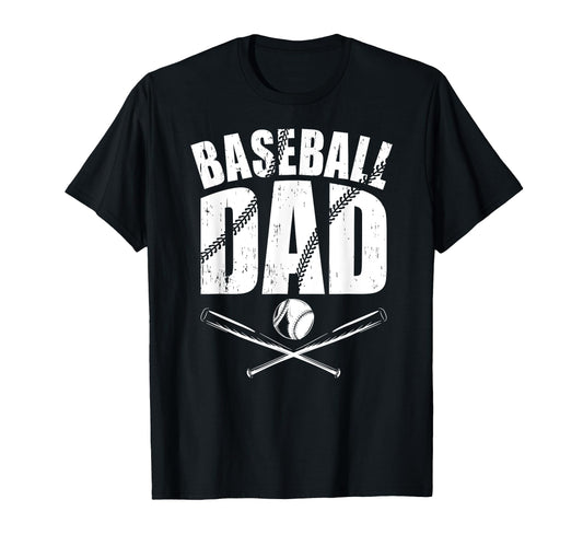 Baseball Dad T-Shirt - Trendy Graphic Men Women - T-Shirt, Sweatshirt, Hoodie