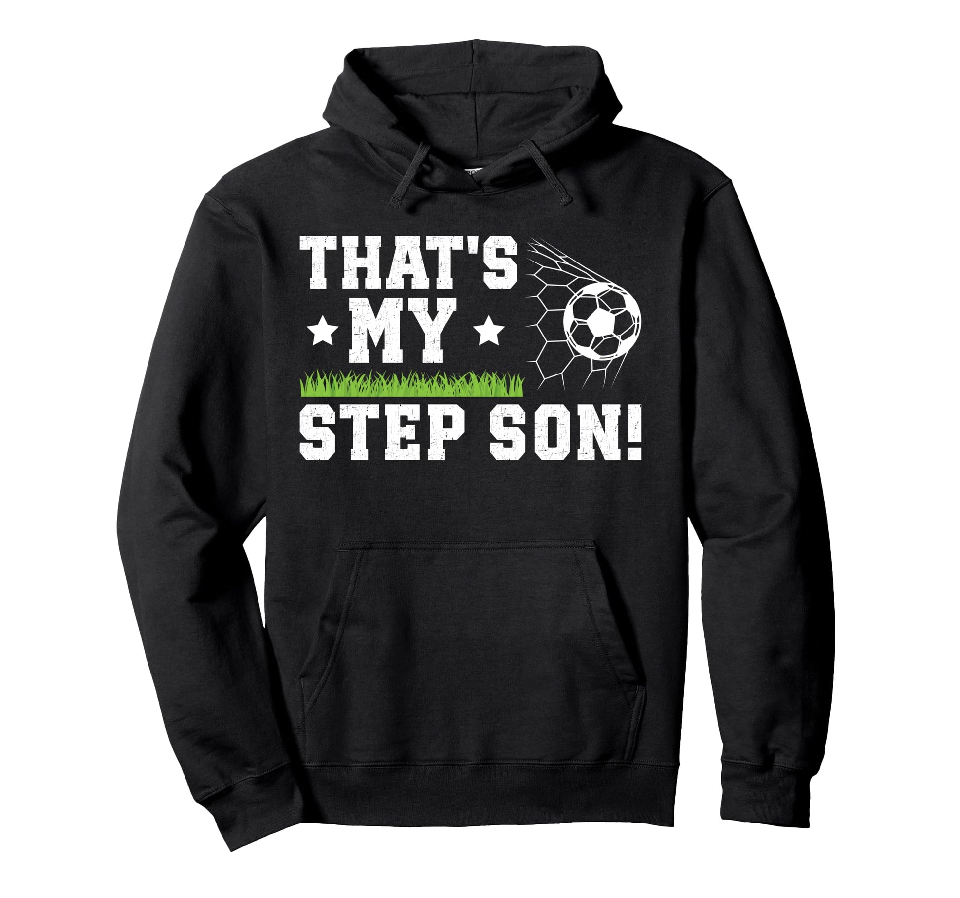 Proud Soccer Step Dad Soccer Player Hoodie - Trendy Graphic Men Women - T-Shirt, Sweatshirt, Hoodie