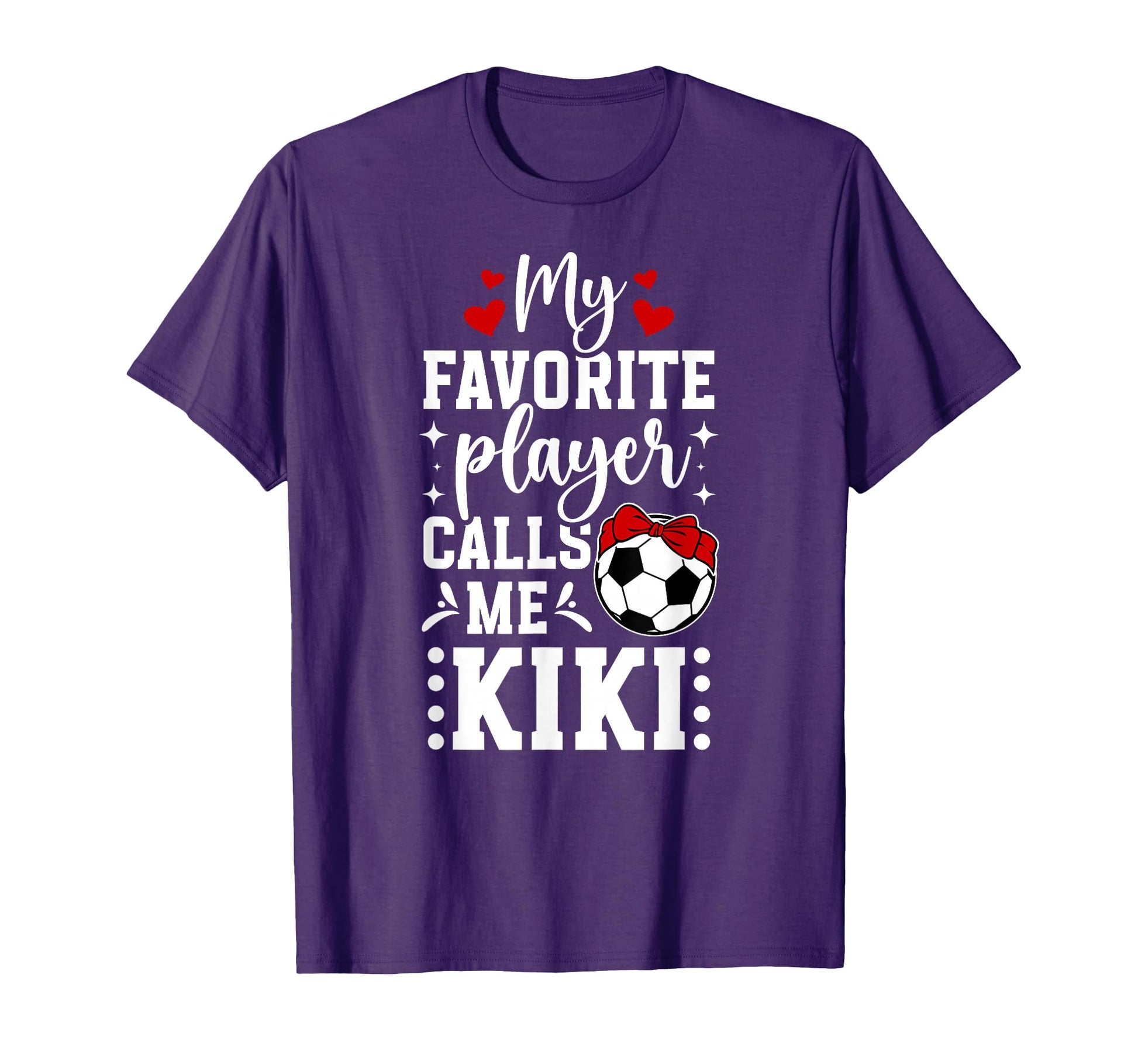 My Favorite Soccer Player Kiki Soccer T-Shirt - Unique Graphic Men Women - T-Shirt, Sweatshirt, Hoodie