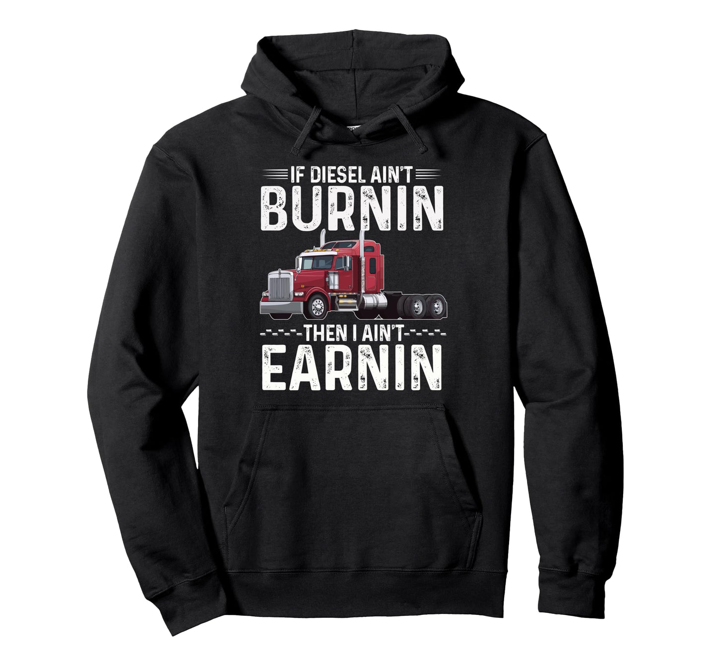 Cdl Trucker Dad Semi Truck Driver Cdl Hoodie - Trendy Graphic for Adults - T-Shirt, Sweatshirt, Hoodie