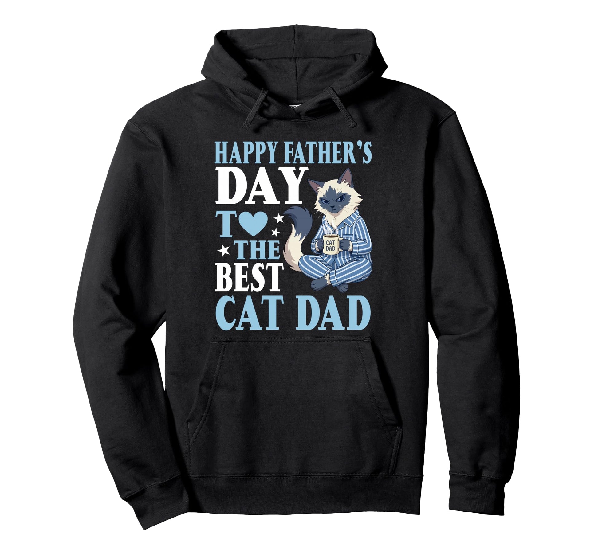 Happy Fathers Day To Best Hoodie - Casual Everyday Wear for Adults - T-Shirt, Sweatshirt, Hoodie
