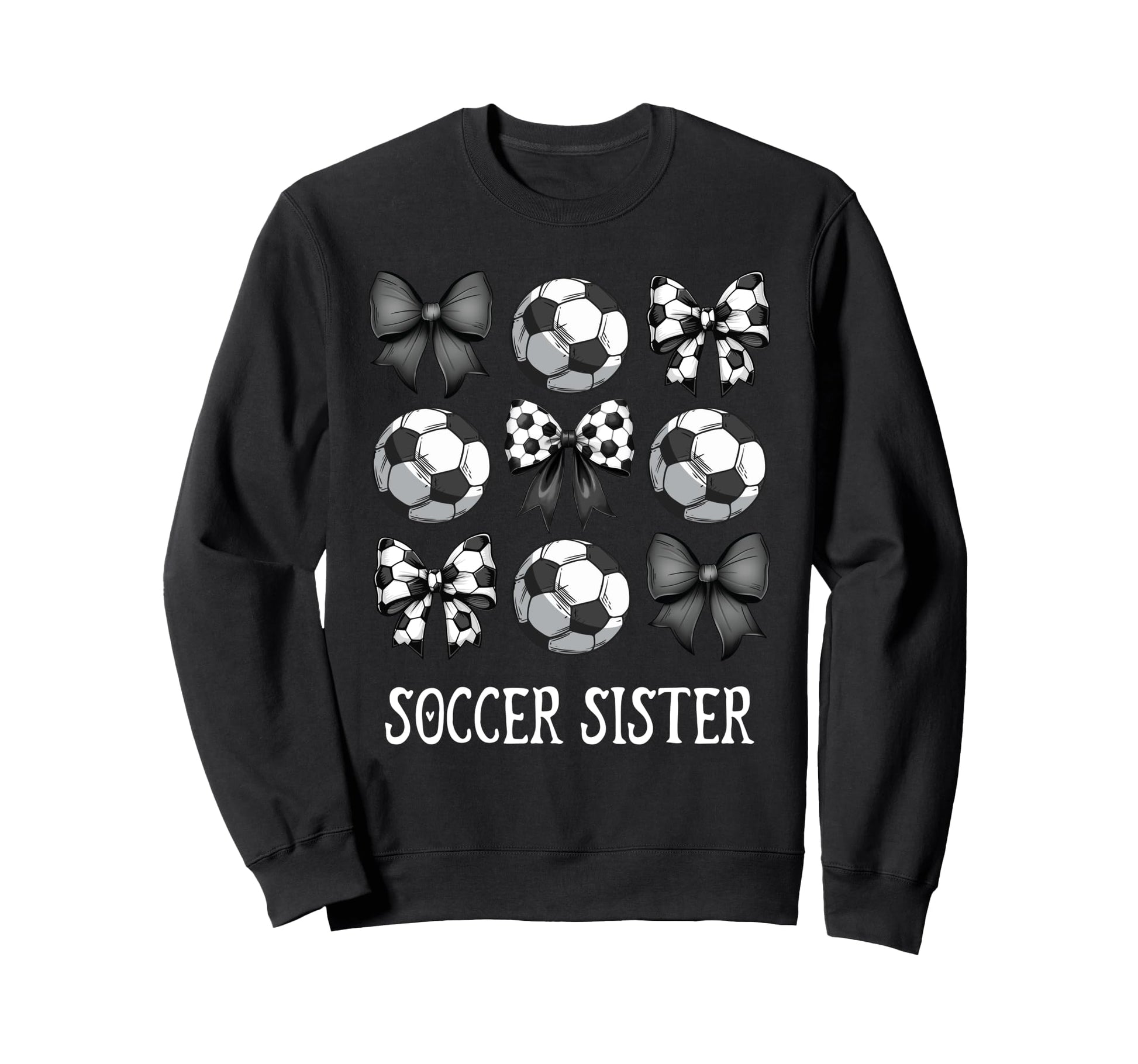Soccer Sister Outfit Game Day Hoodie - Aesthetic Graphic Unisex - T-Shirt, Sweatshirt, Hoodie