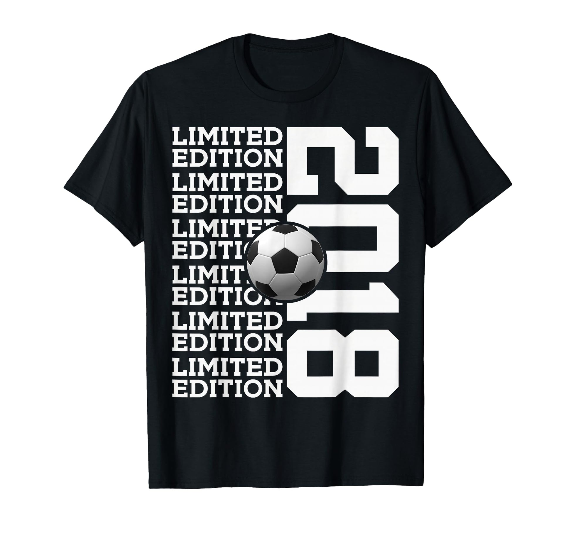 2018 Soccer 8Th Birthday T-Shirt - Novelty Apparel Men Women - T-Shirt, Sweatshirt, Hoodie