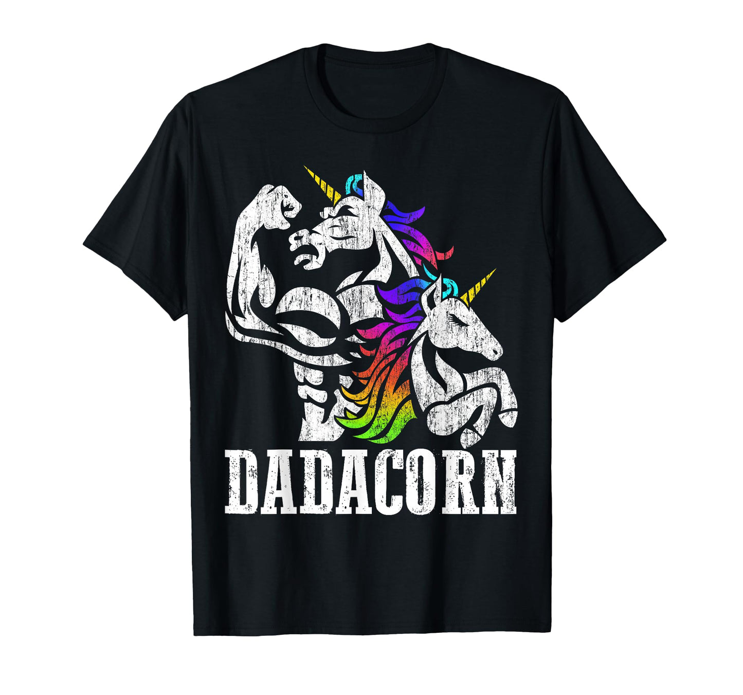 Dadacorn Fathers Day Gift Dad T-Shirt - Minimalist Print for Adults - T-Shirt, Sweatshirt, Hoodie